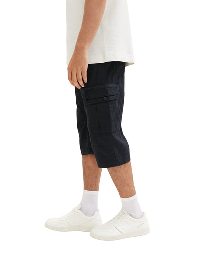 Gemusterte Cargo Shorts