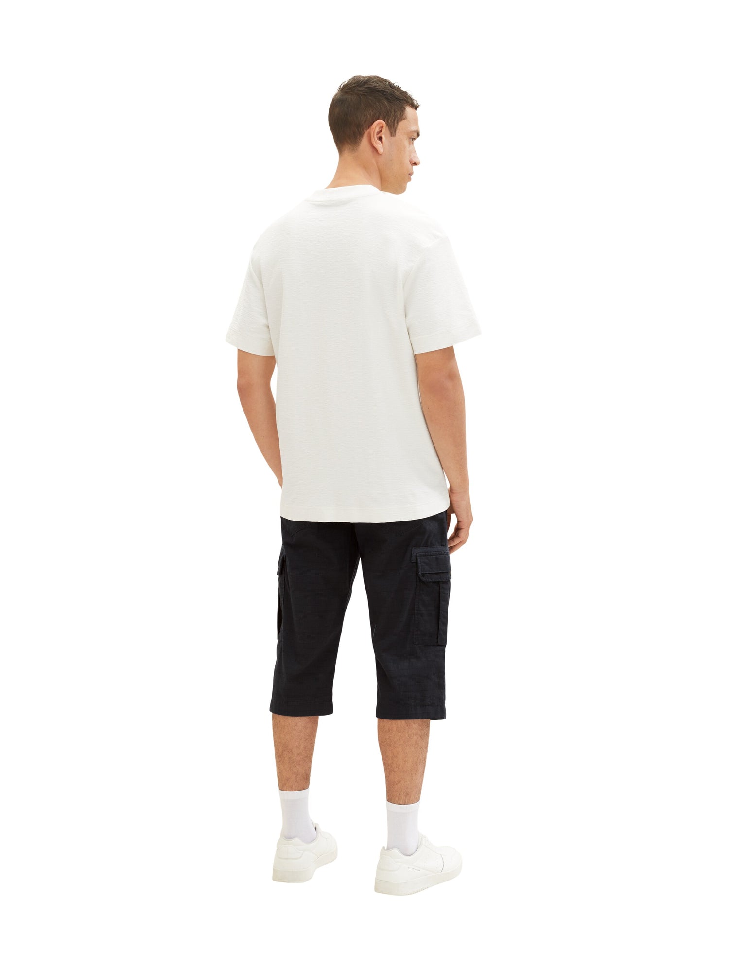 Gemusterte Cargo Shorts