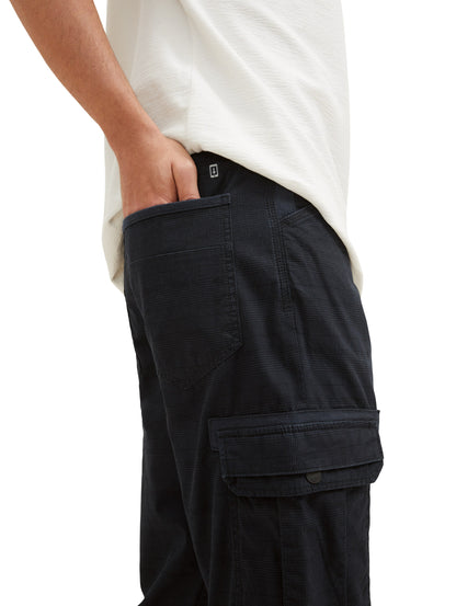 Gemusterte Cargo Shorts