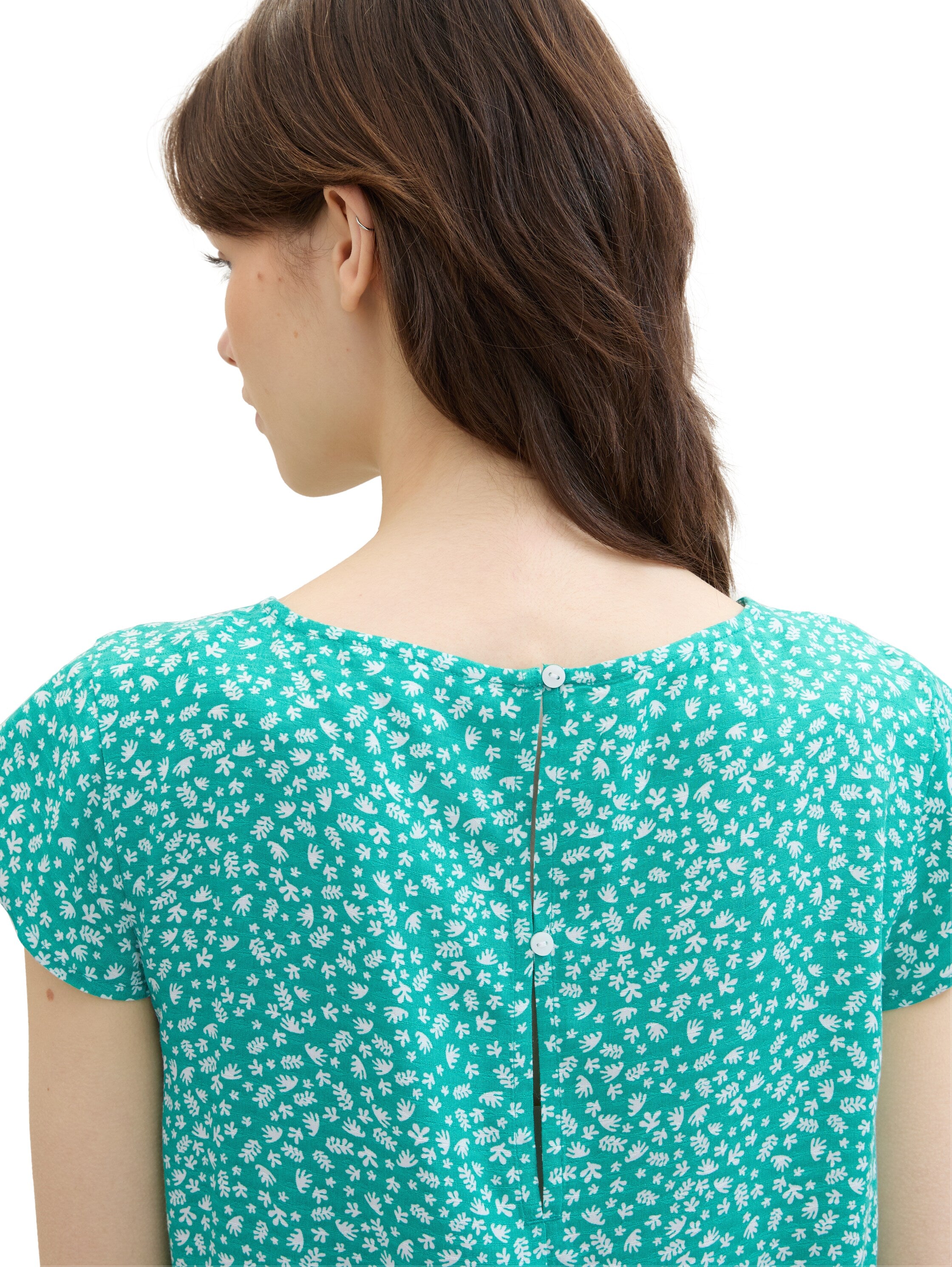 Bluse mit Allover Print