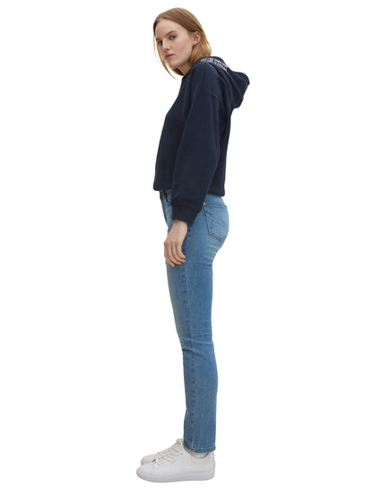 Alexa Slim Jeans mit starker Waschung