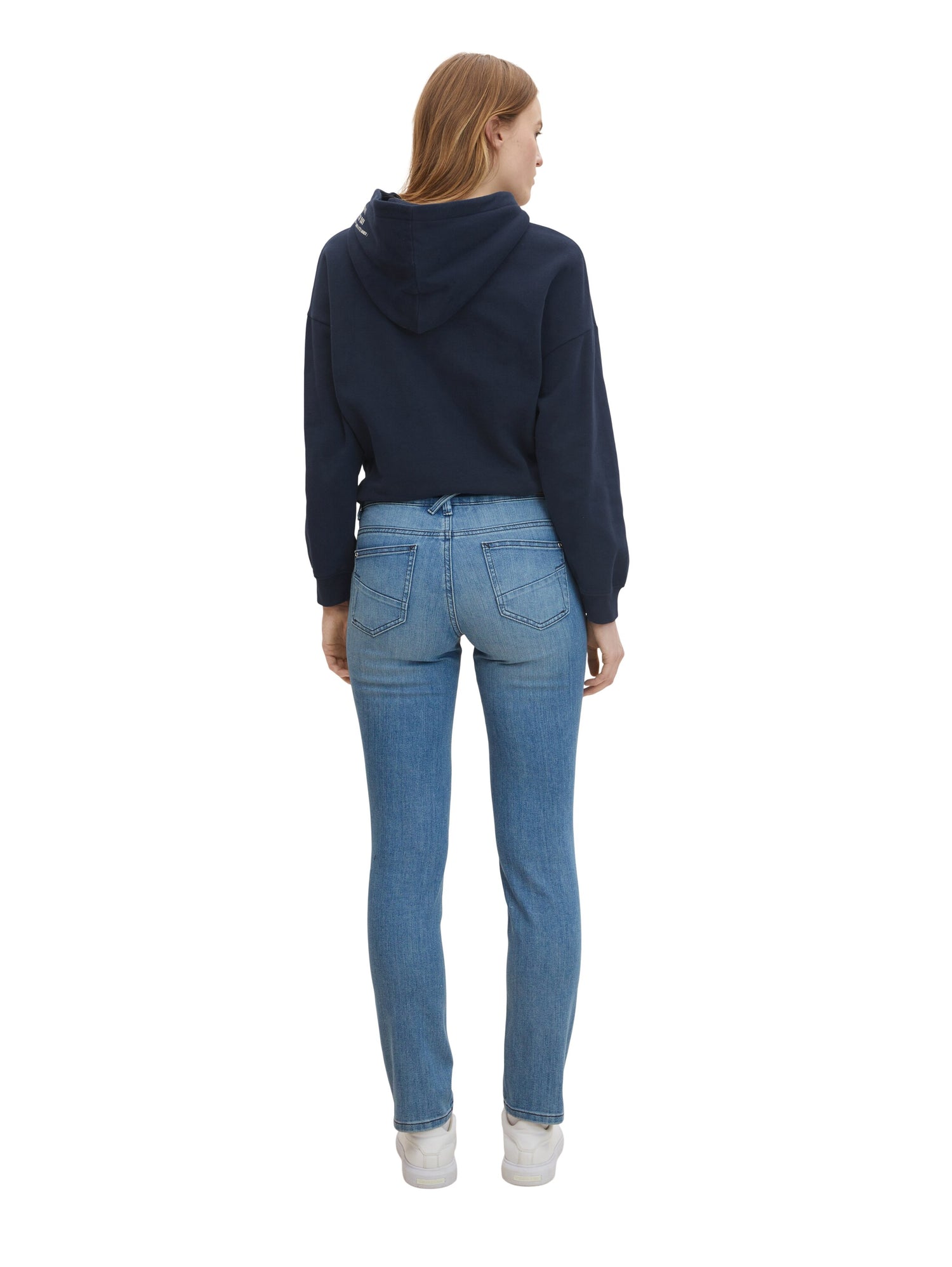 Alexa Slim Jeans mit starker Waschung