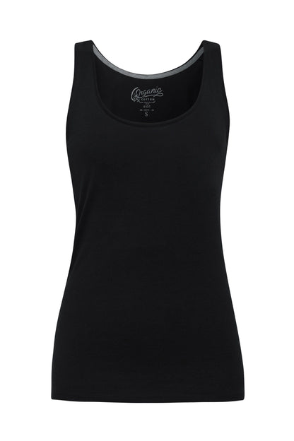 Tank-Top aus Baumwoll-Stretch