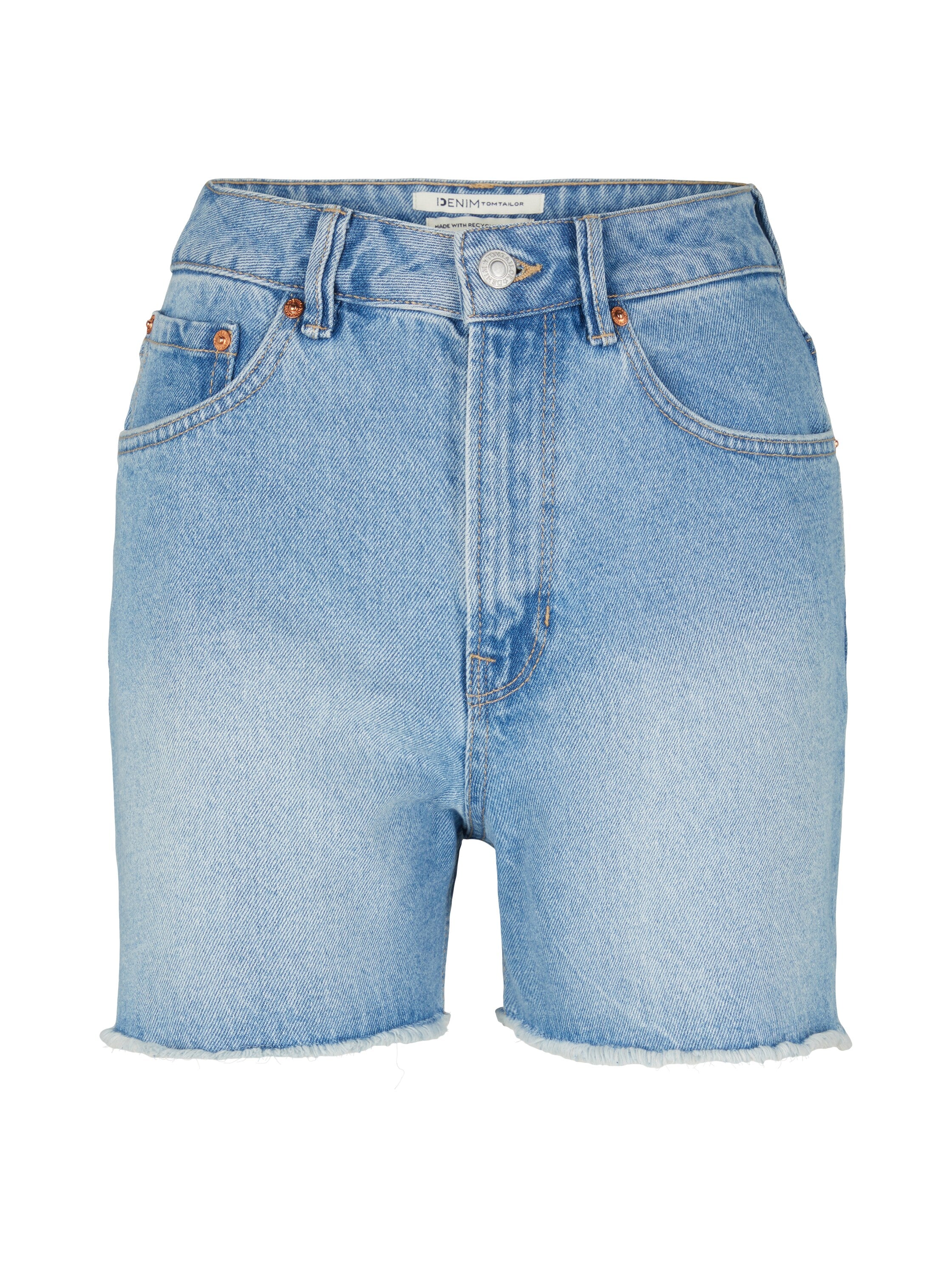 Mom Jeansshorts mit recycelter Baumwolle