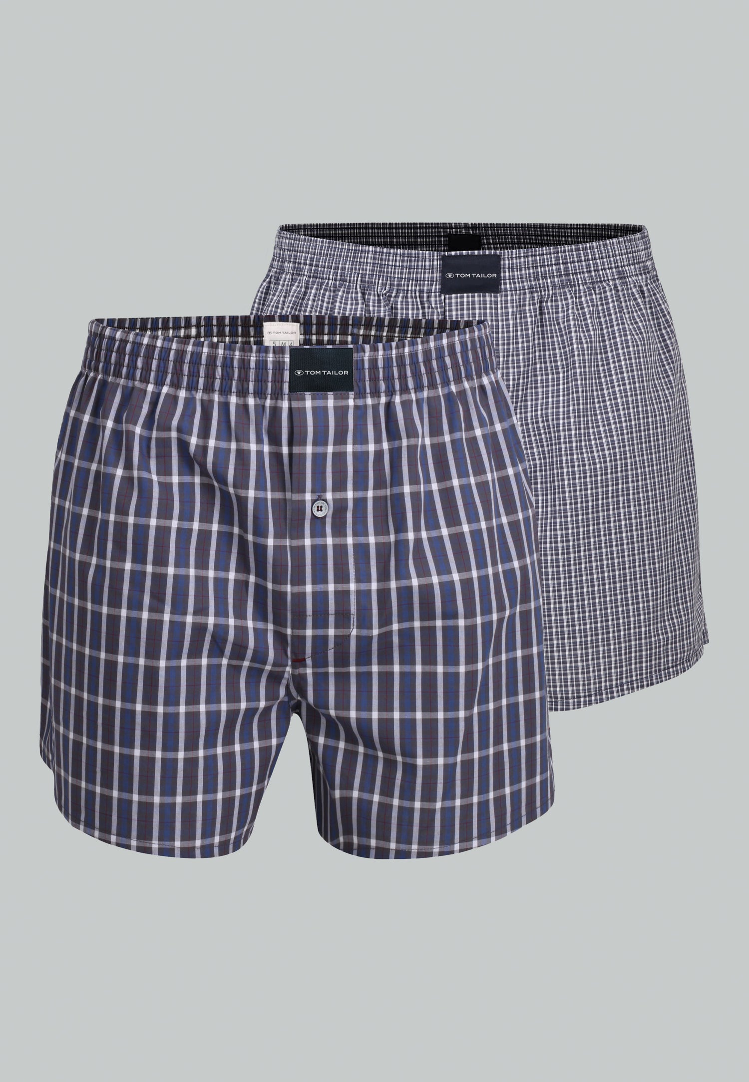 Herren Boxershort kariert 2er Pack