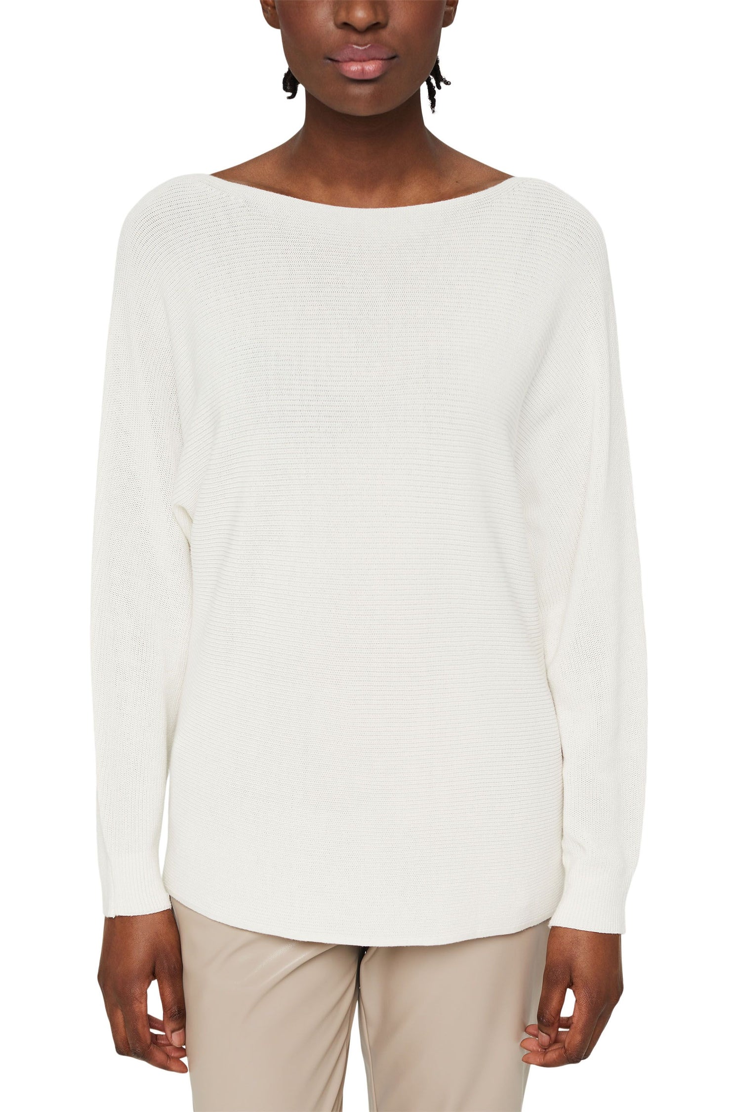 U-Boot-Pullover aus Organic Cotton/TENCEL™