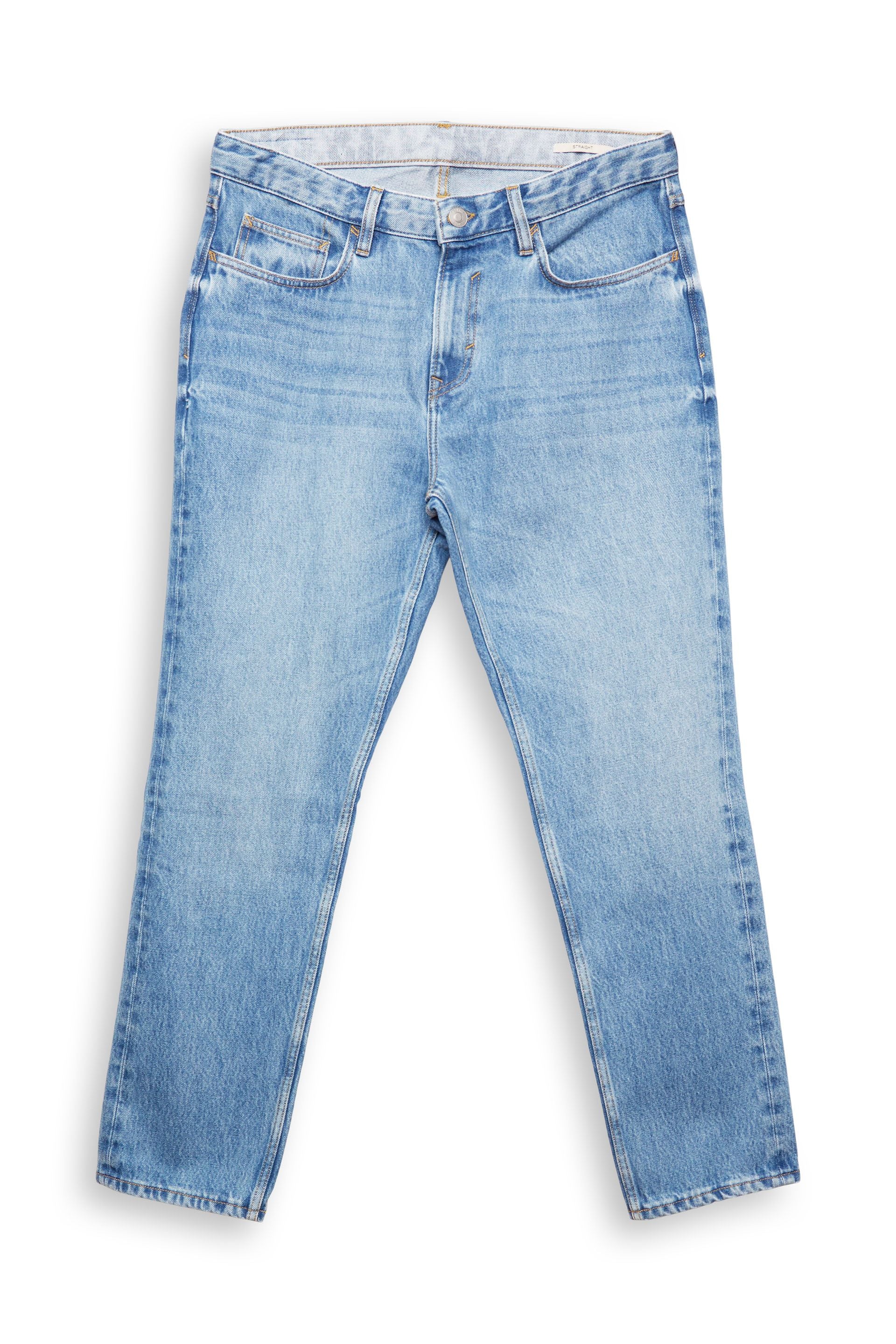 Jeans mit geradem Bein, Organic Cotton