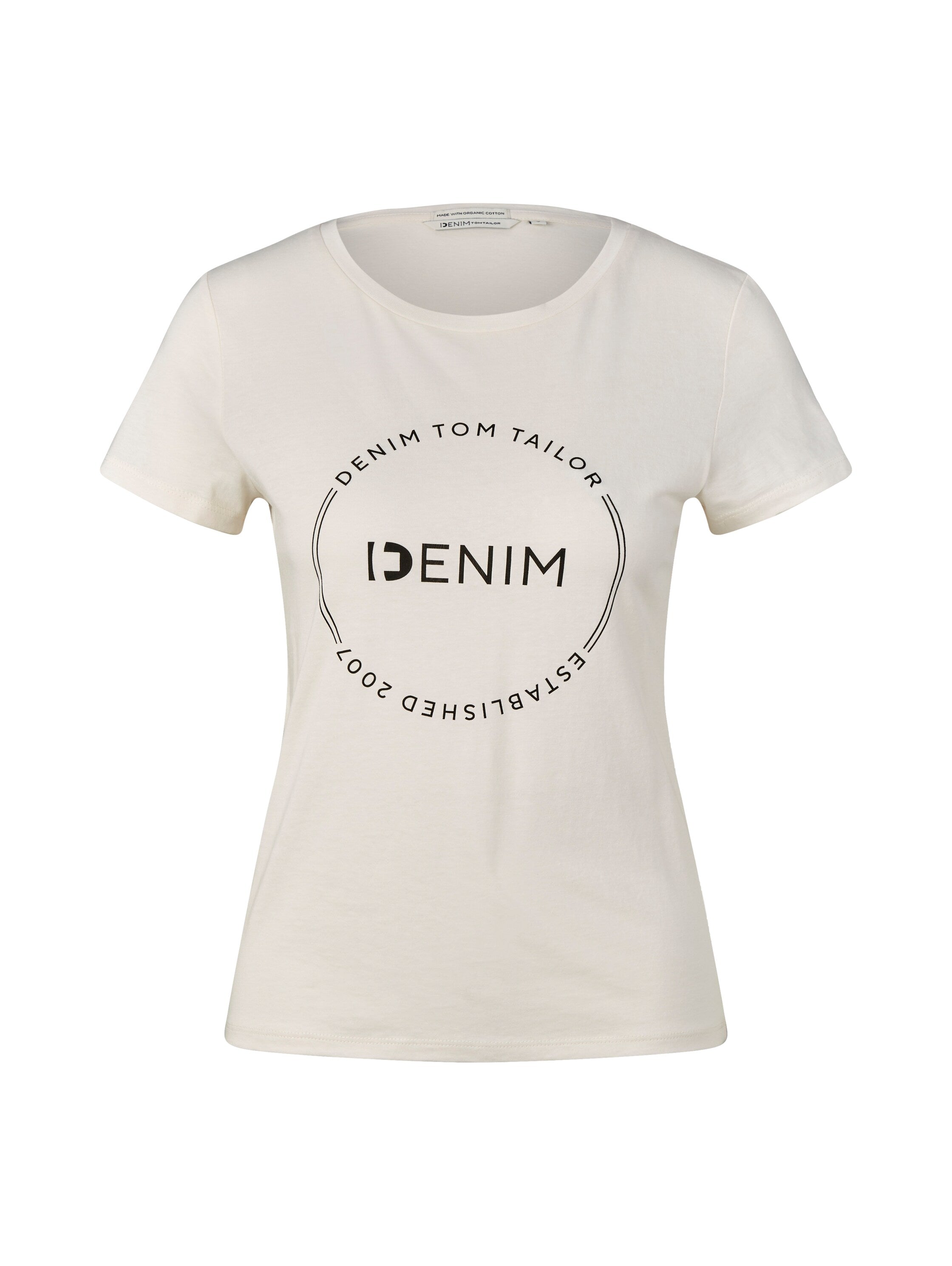 T-Shirt mit Logo Print