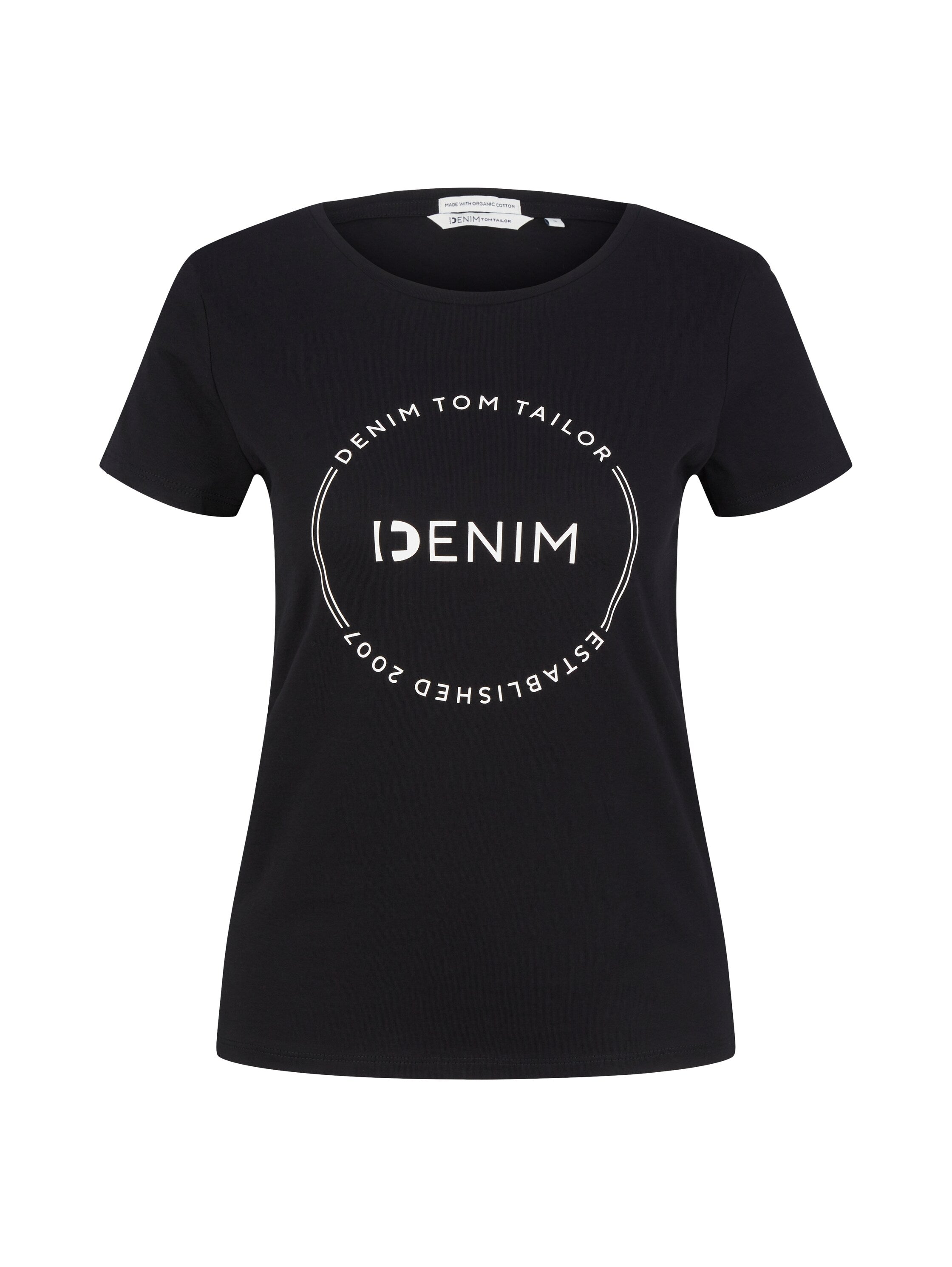 T-Shirt mit Logo Print