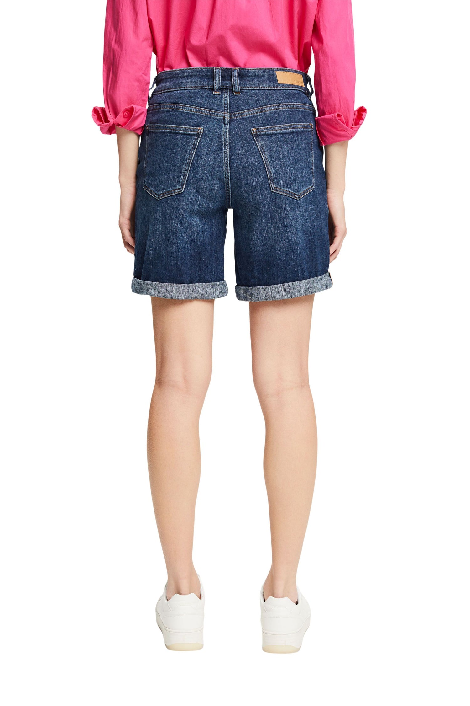 Jeans-Shorts mit Stretch