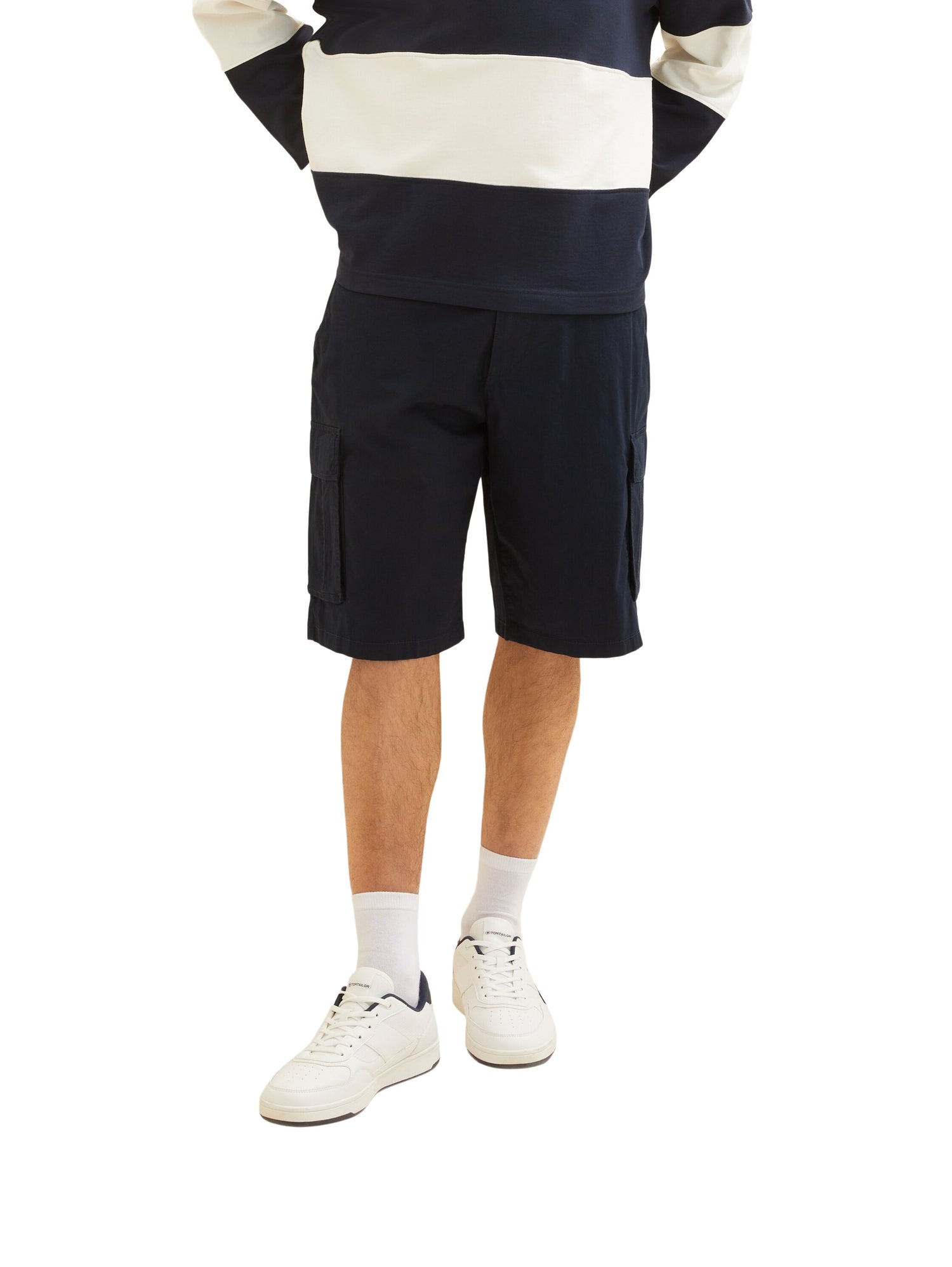 relaxed waffle sweatshorts