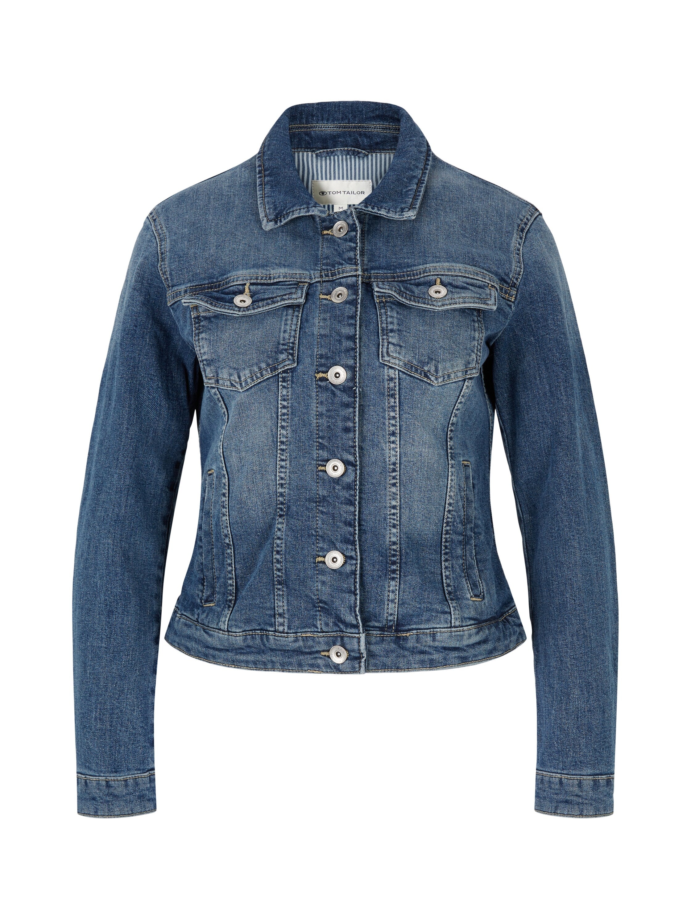 Jeansjacke mit Bio-Baumwolle