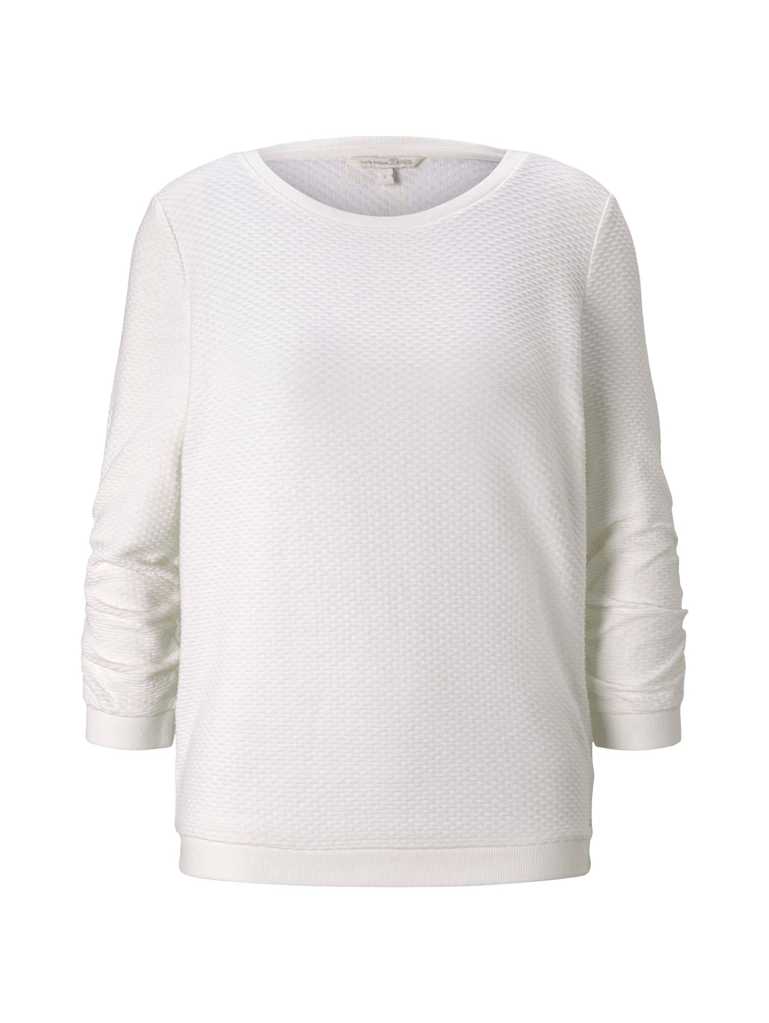 Strukturiertes Sweatshirt