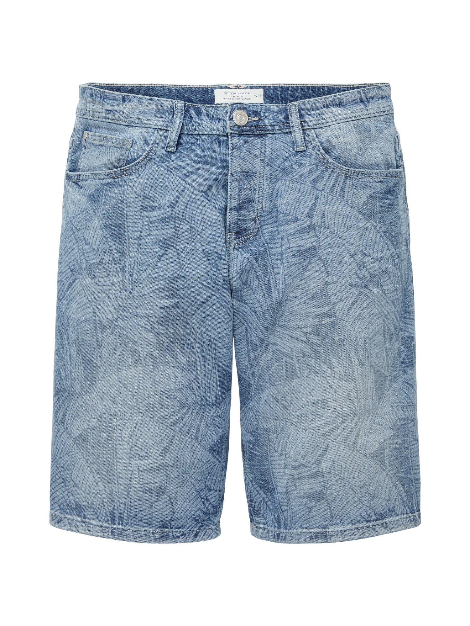 Gemusterte Morris Jeansshorts