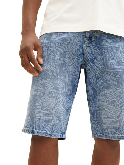 Gemusterte Morris Jeansshorts