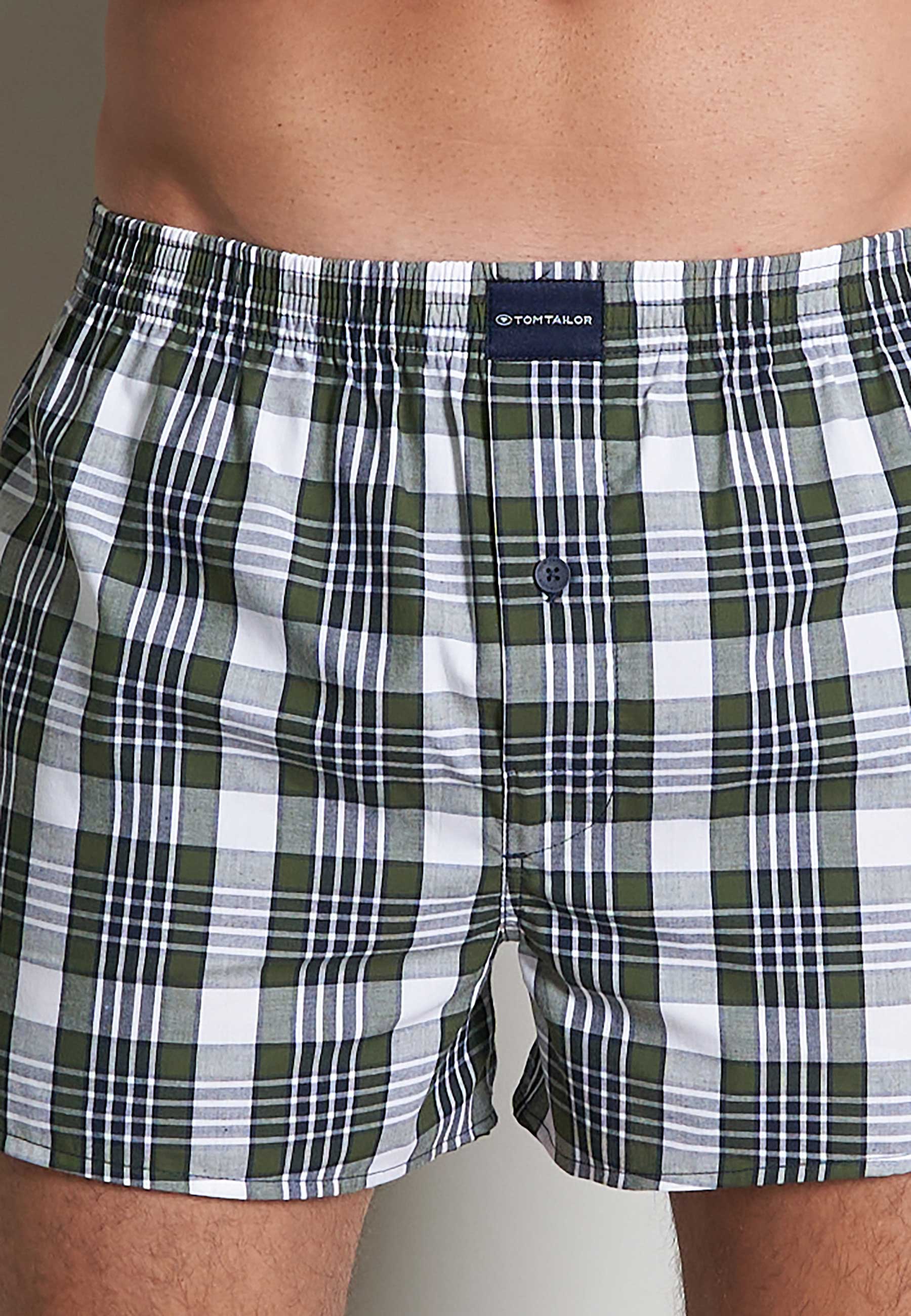 Herren Boxershort kariert 2er Pack