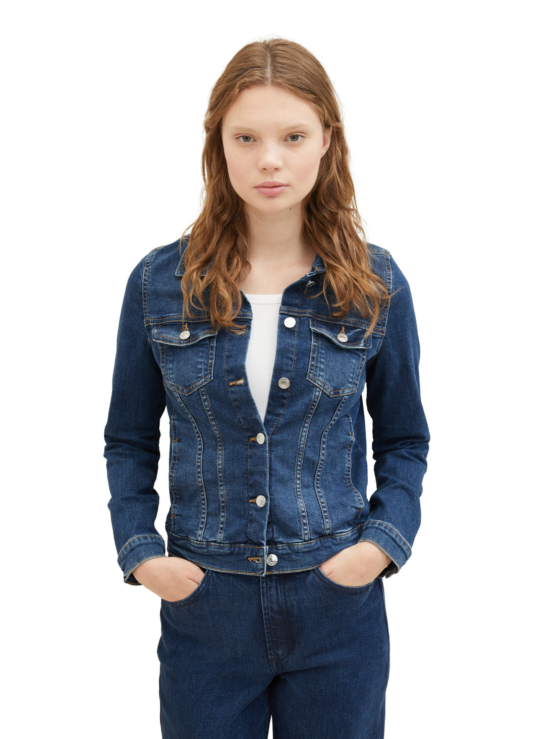 Jeansjacke mit Bio-Baumwolle