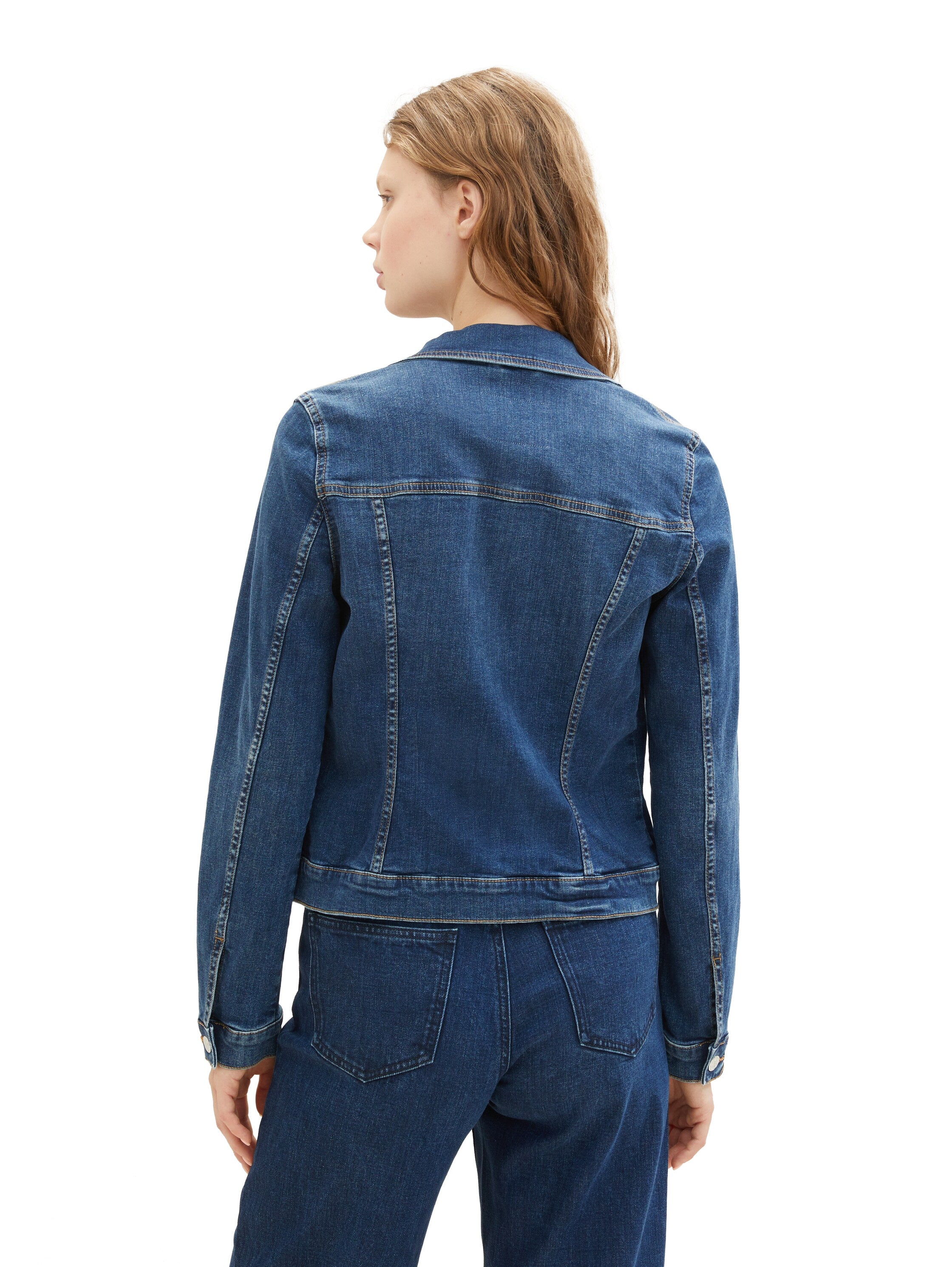 Jeansjacke mit Bio-Baumwolle