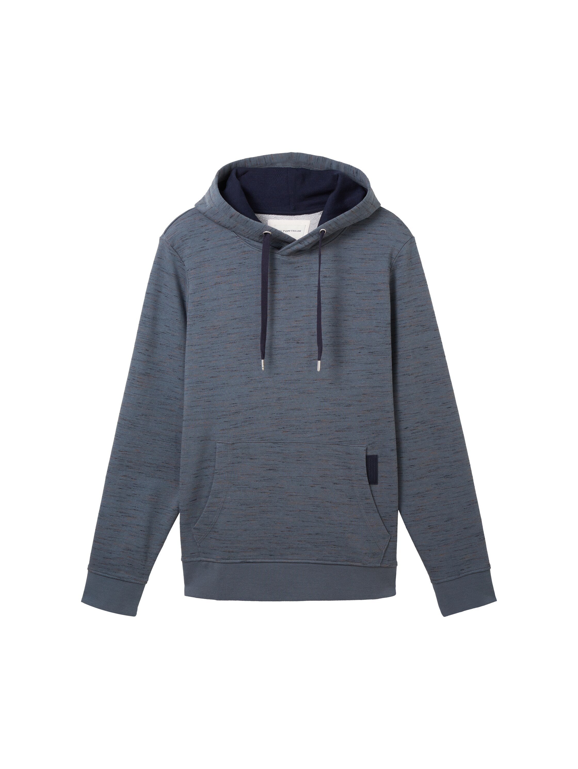 Hoodie in Melange Optik