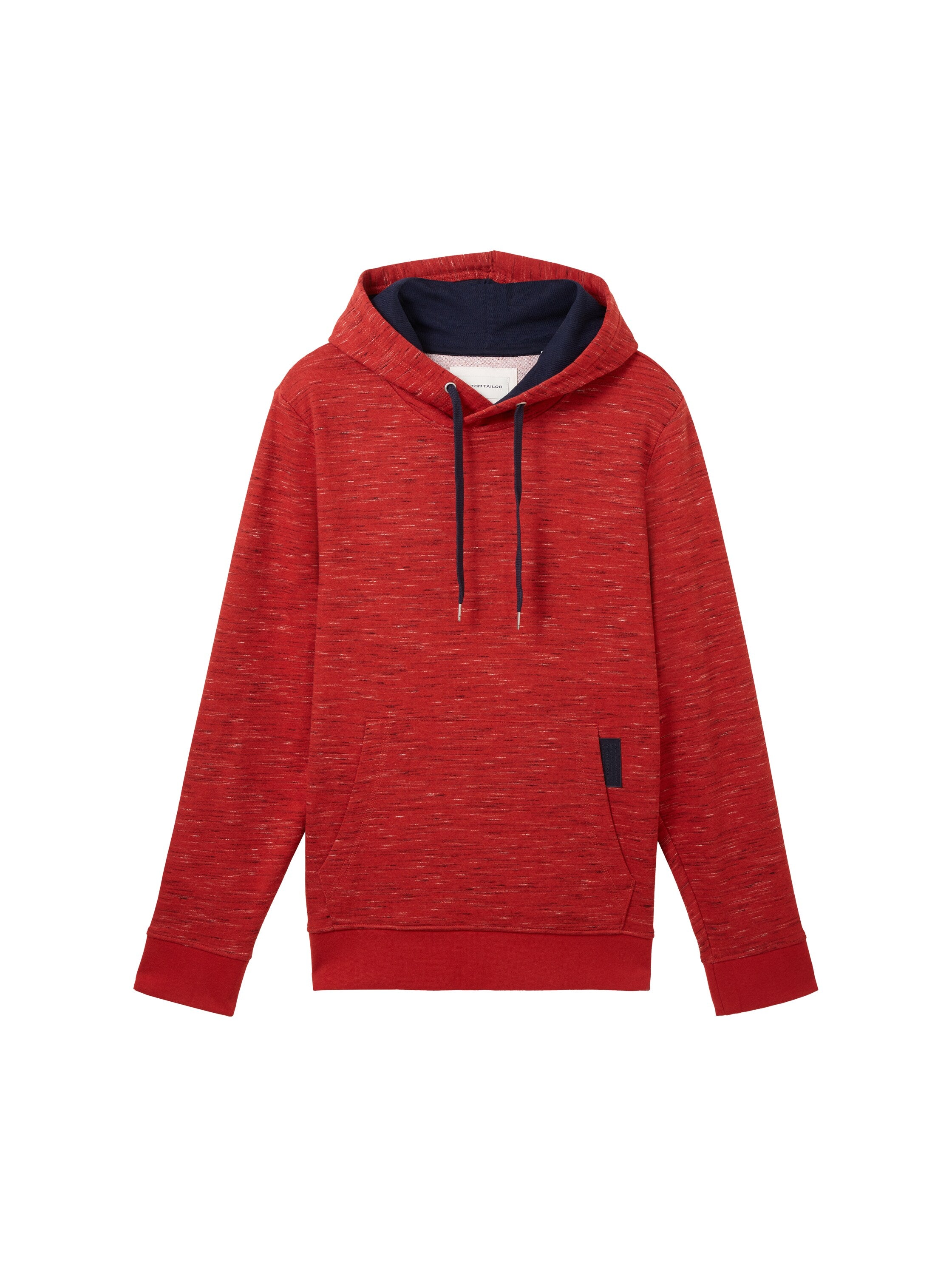 Hoodie in Melange Optik