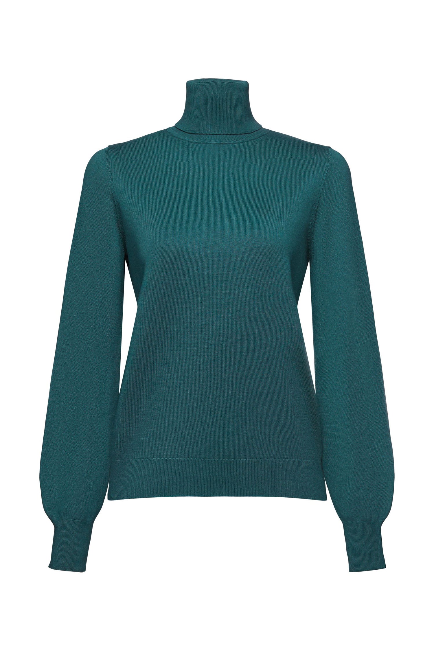 Basic-Rollkragenpullover, LENZING™ ECOVERO™