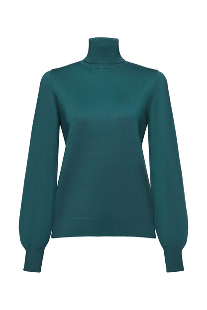 Basic-Rollkragenpullover, LENZING™ ECOVERO™