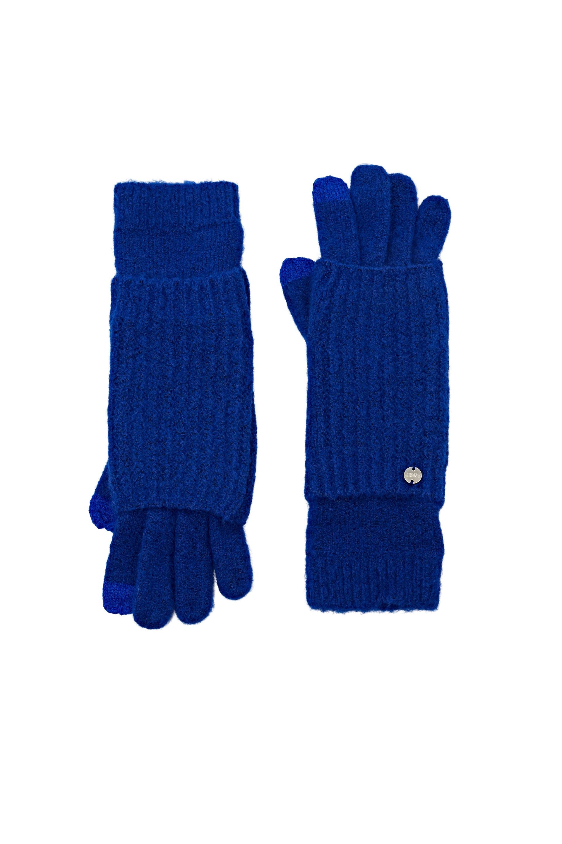 2-in-1-Strickhandschuhe