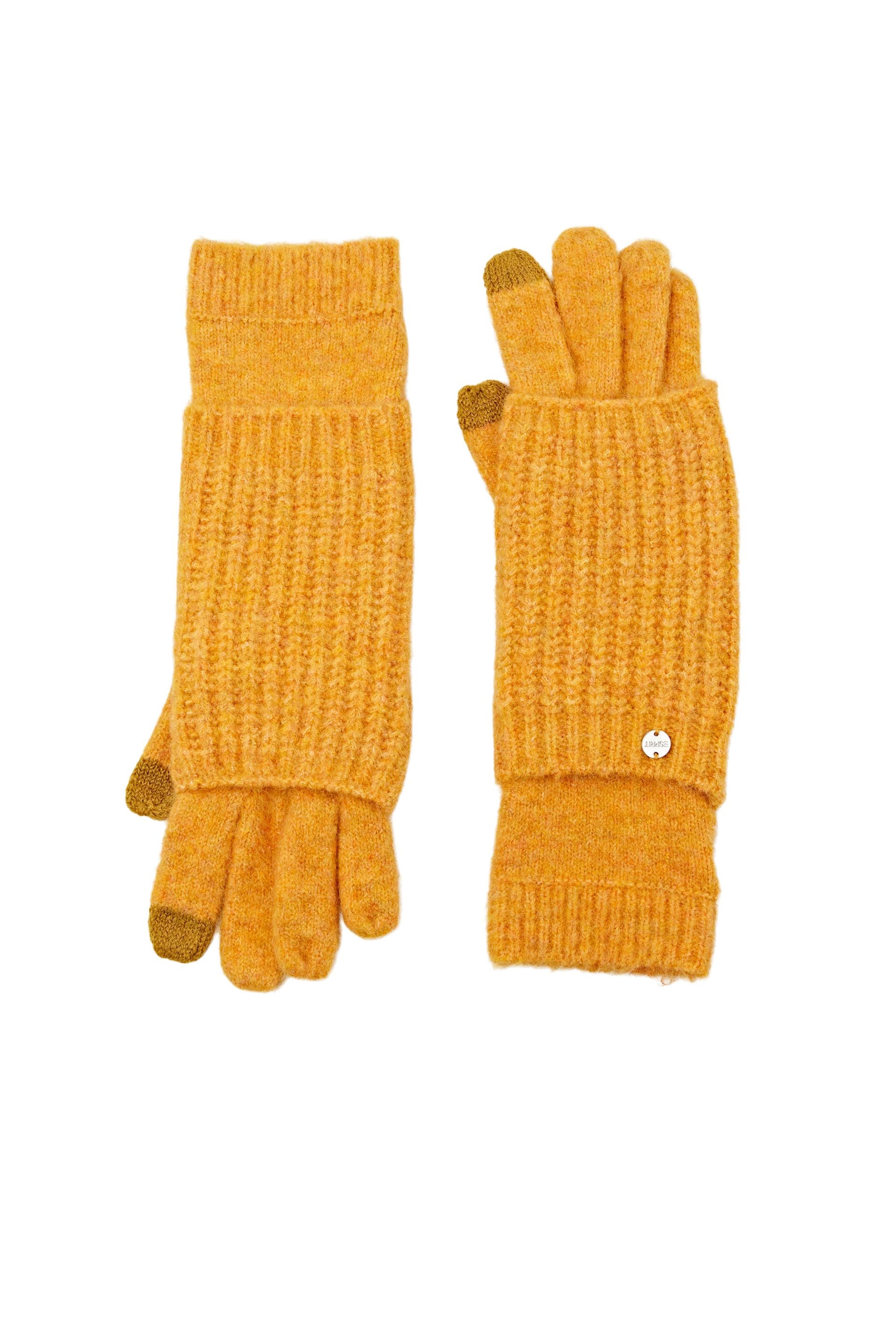 2-in-1-Strickhandschuhe