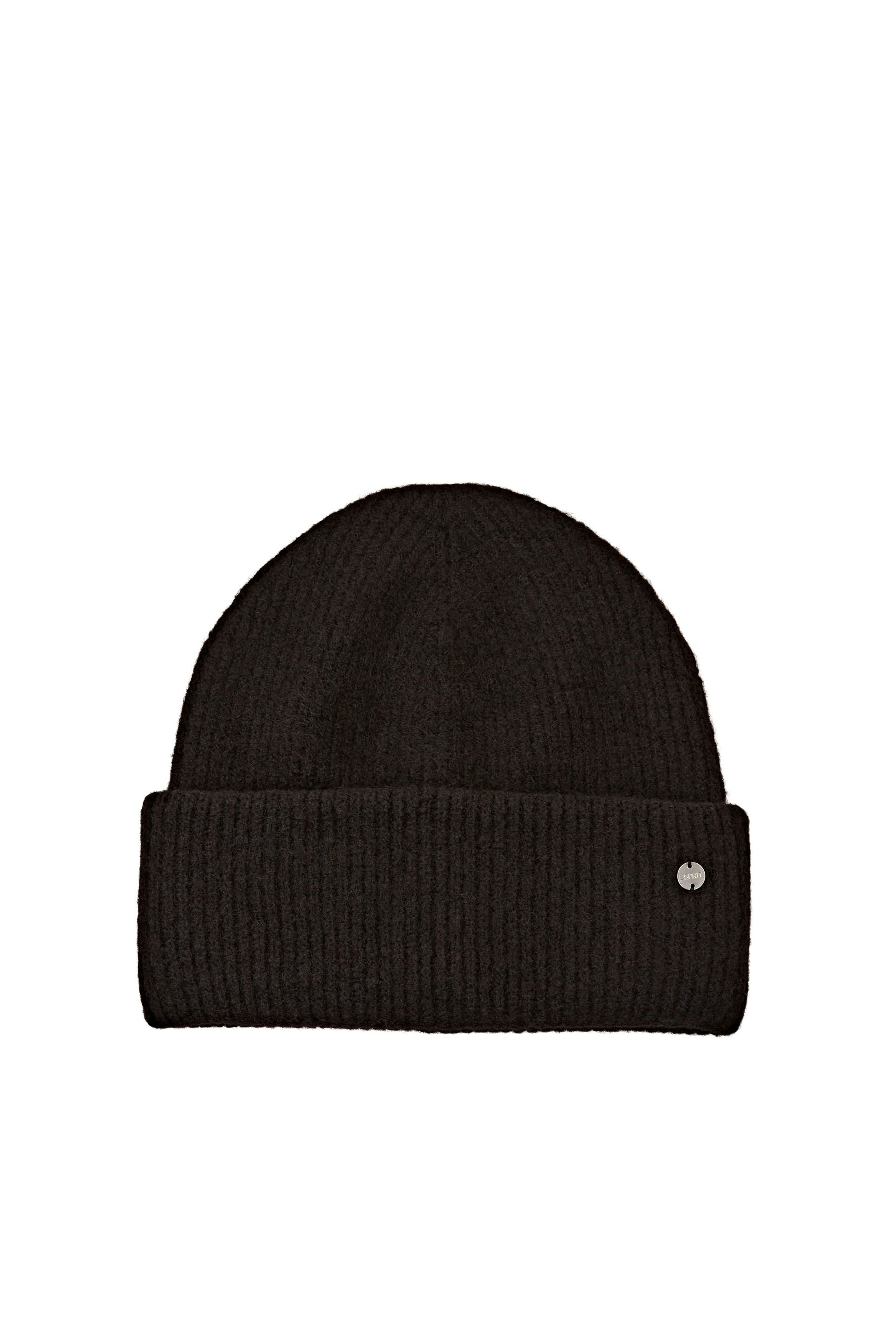 Rippstrick-Beanie