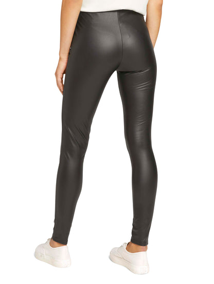 Leggings in Lederoptik