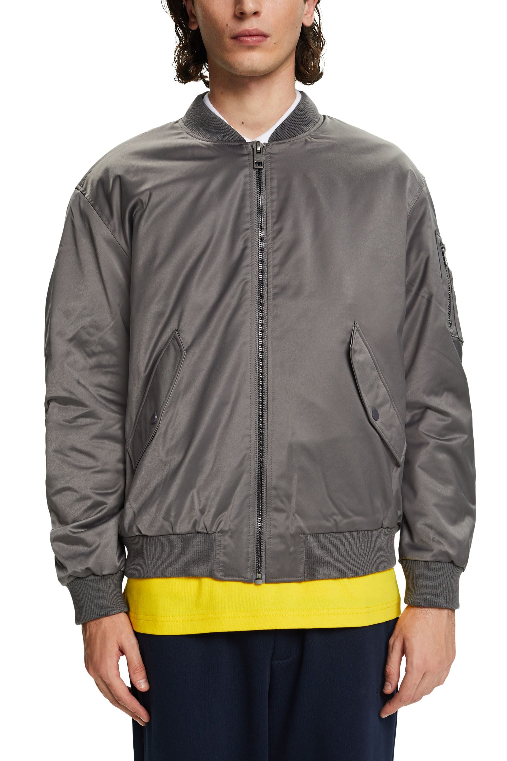 Bomberjacke aus Satin