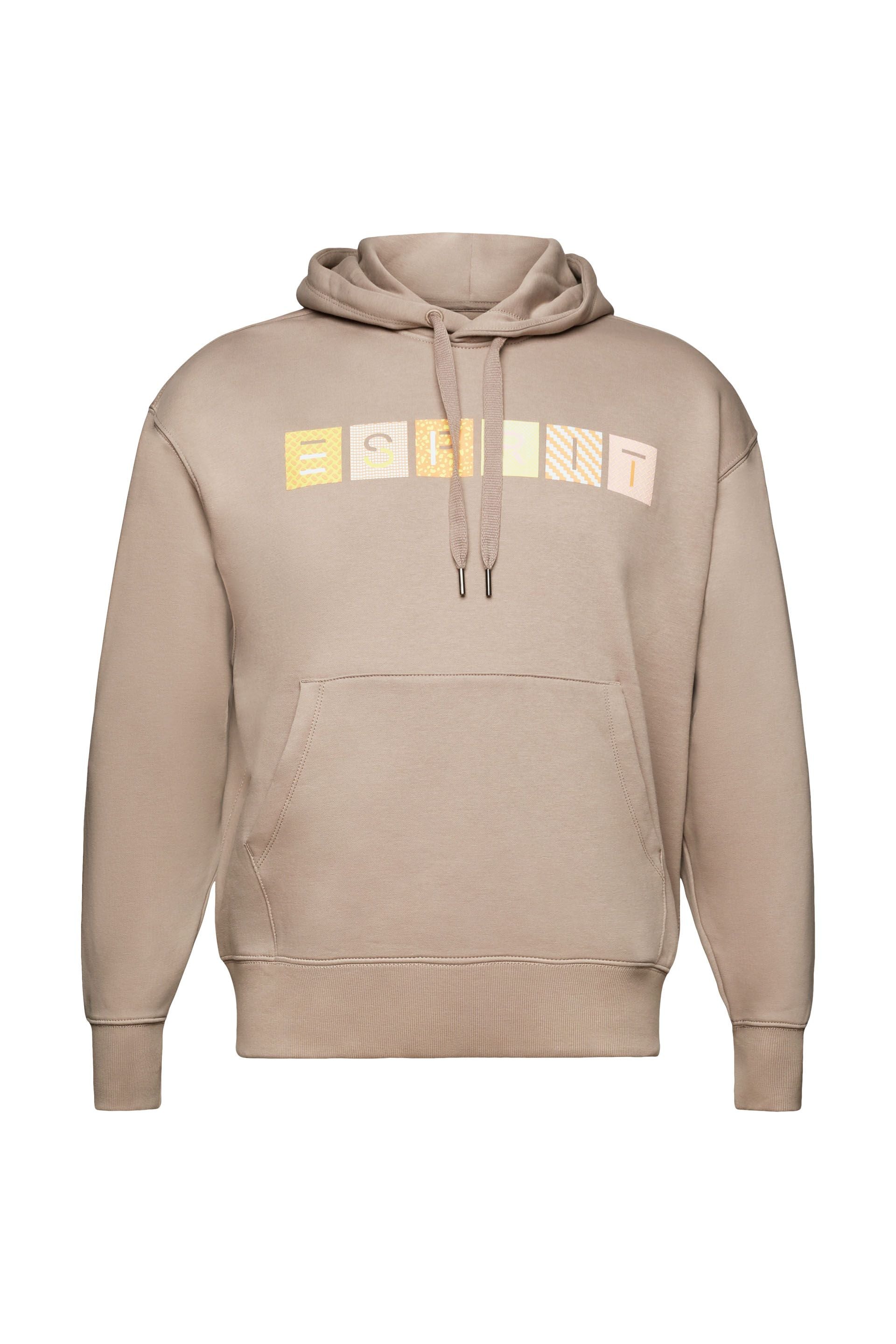 Kapuzensweatshirt aus Fleece mit Logo