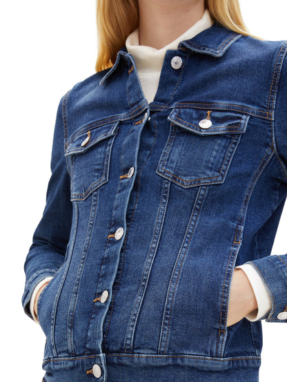 Jeansjacke mit Bio-Baumwolle