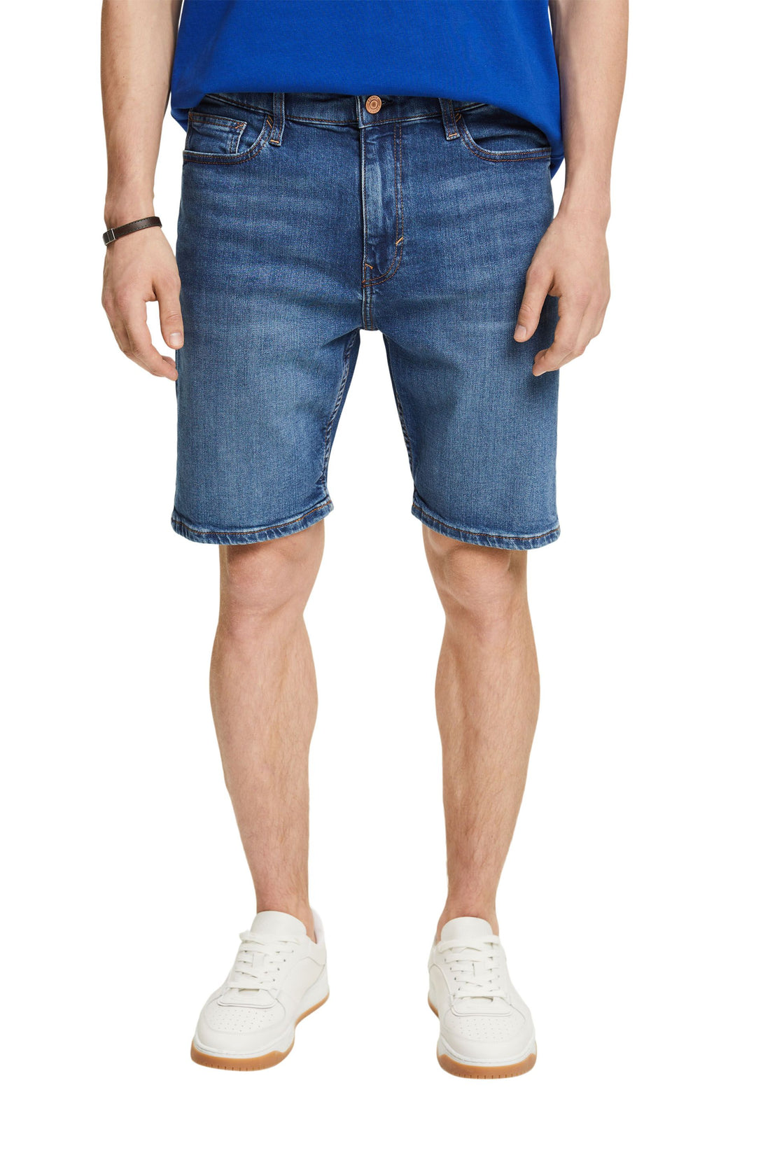 Gerade geschnittene Jeansshorts