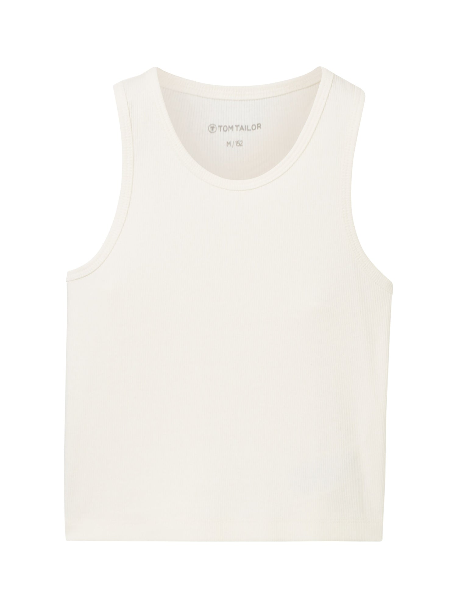 Cropped Tanktop mit Bio-Baumwolle