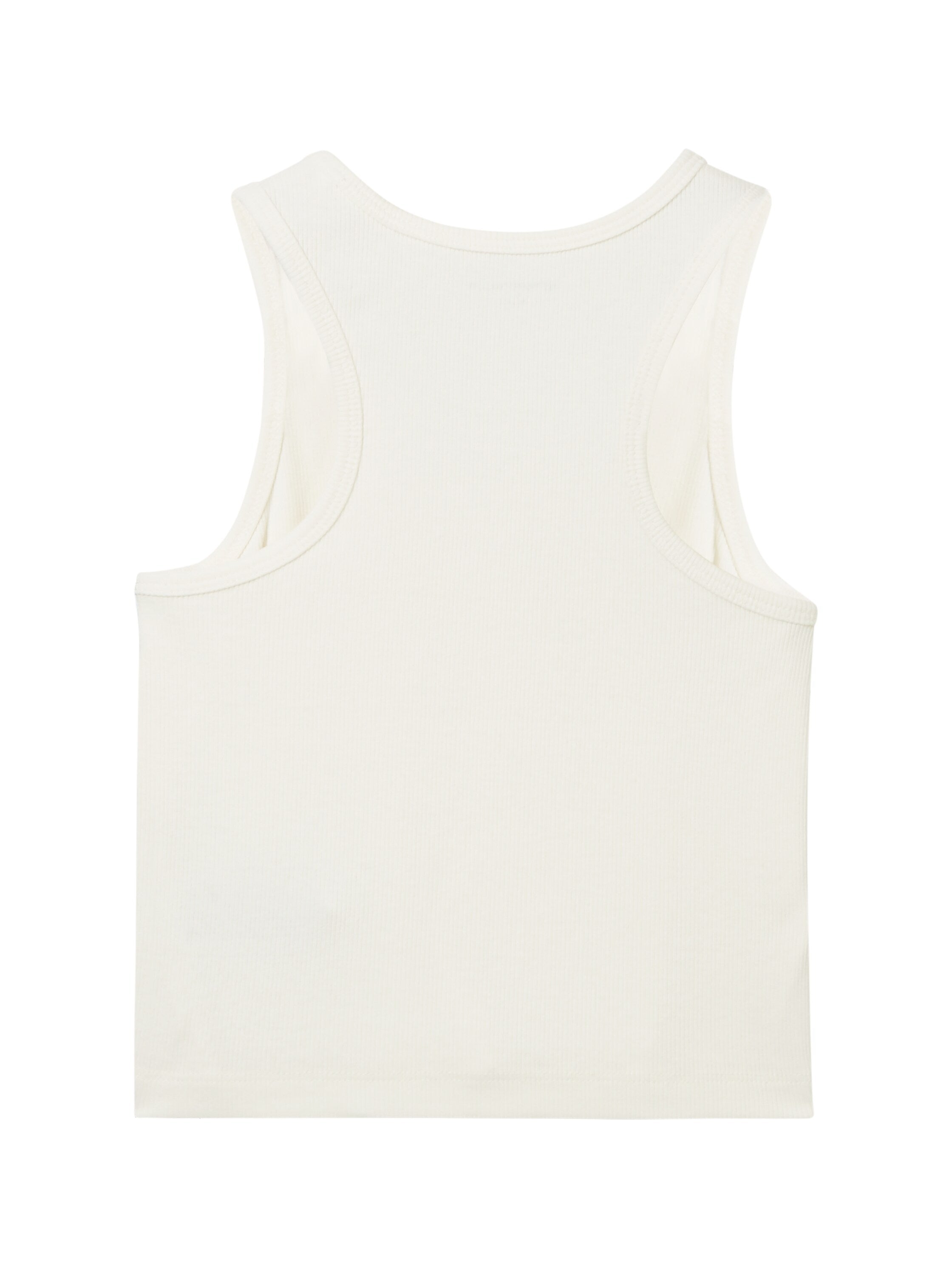 Cropped Tanktop mit Bio-Baumwolle