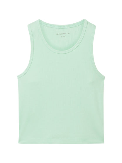 Cropped Tanktop mit Bio-Baumwolle