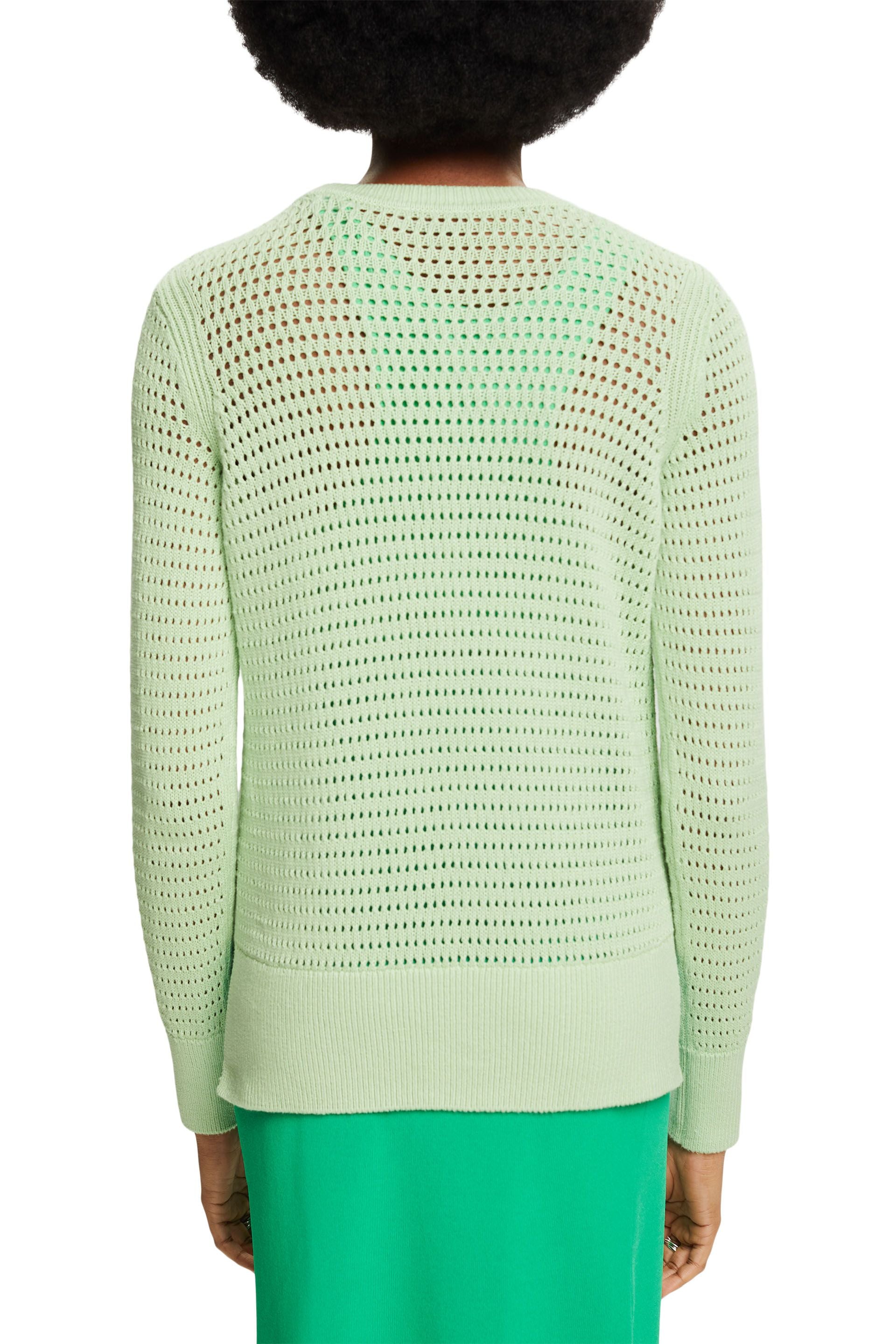 Mesh-Pullover