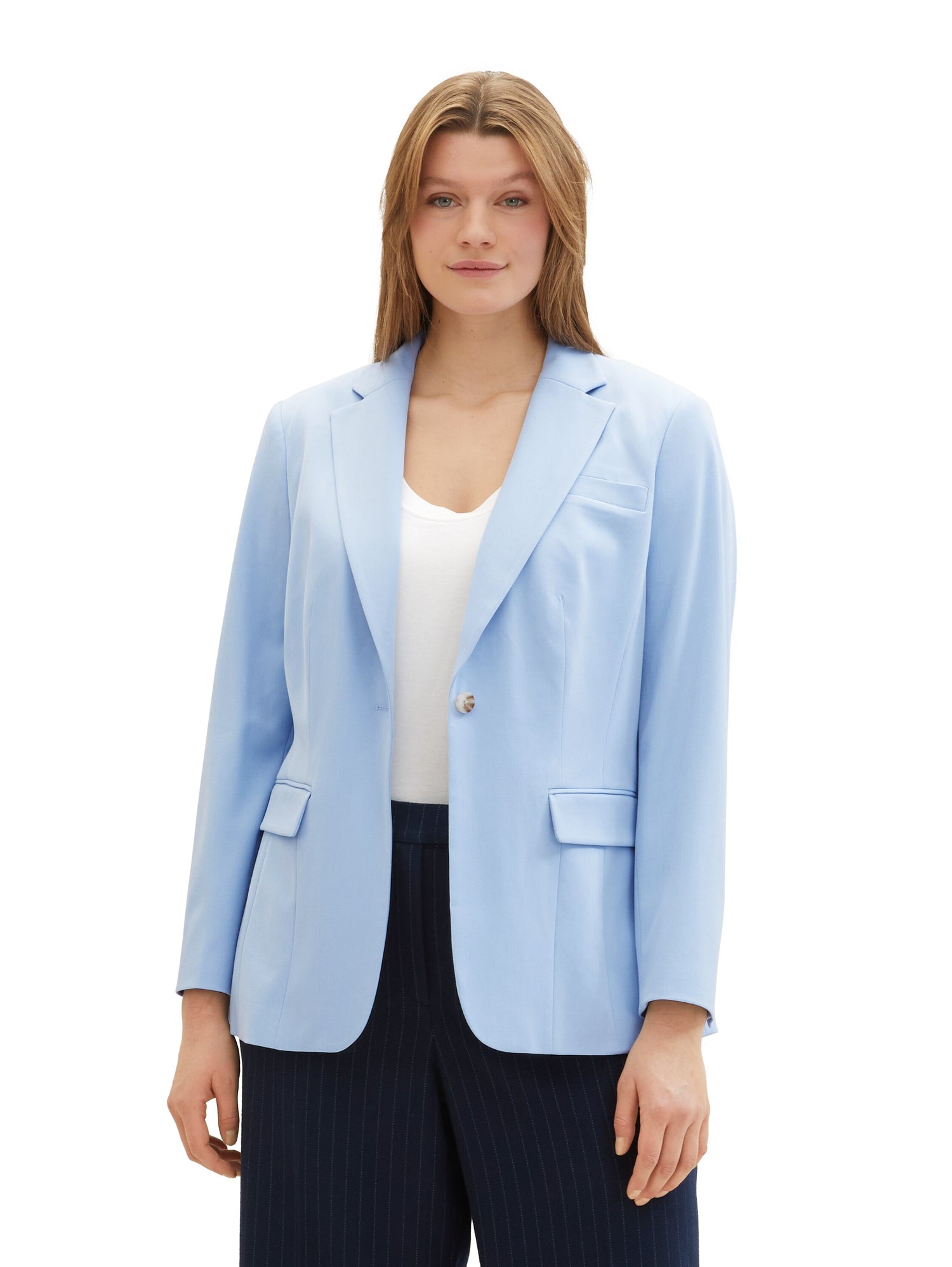 Plus Size - Blazer mit recyceltem Polyester