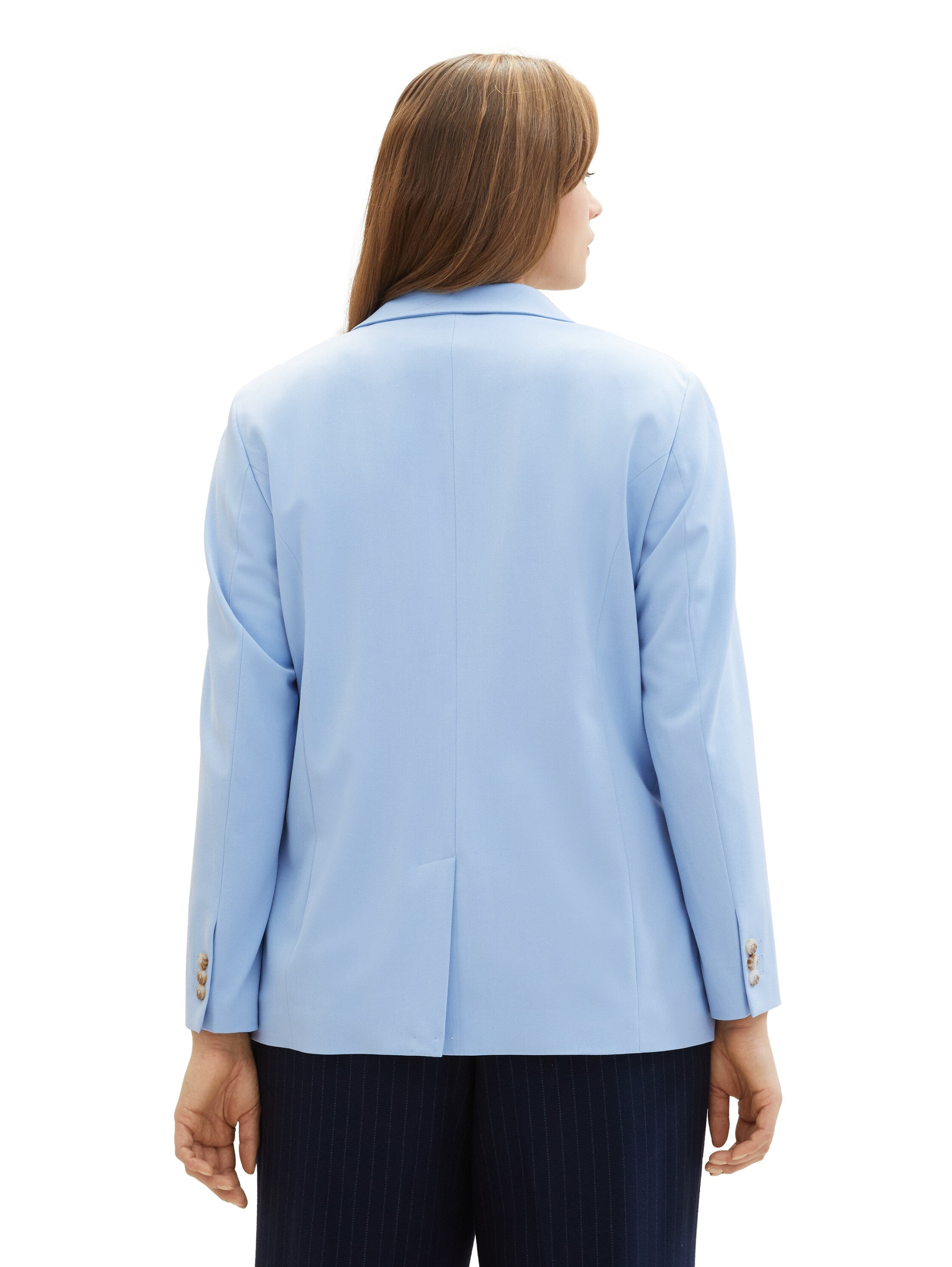 Plus Size - Blazer mit recyceltem Polyester