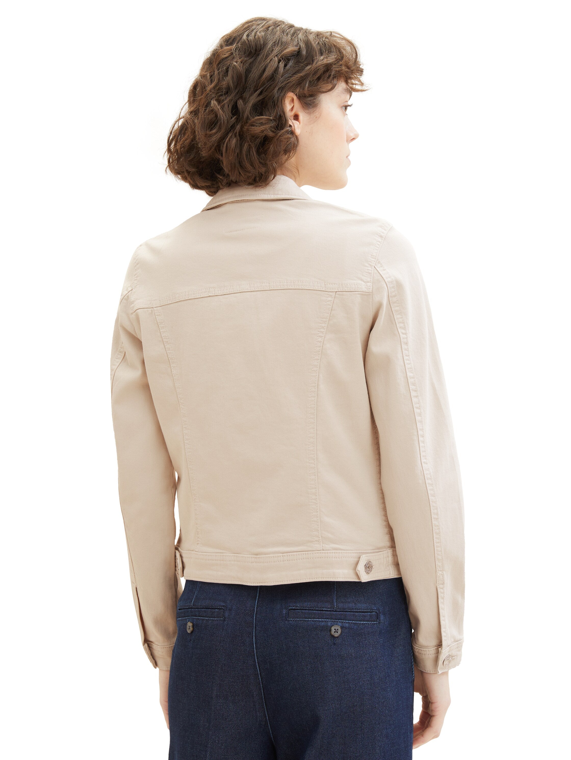 Jeansjacke mit recycelter Baumwolle