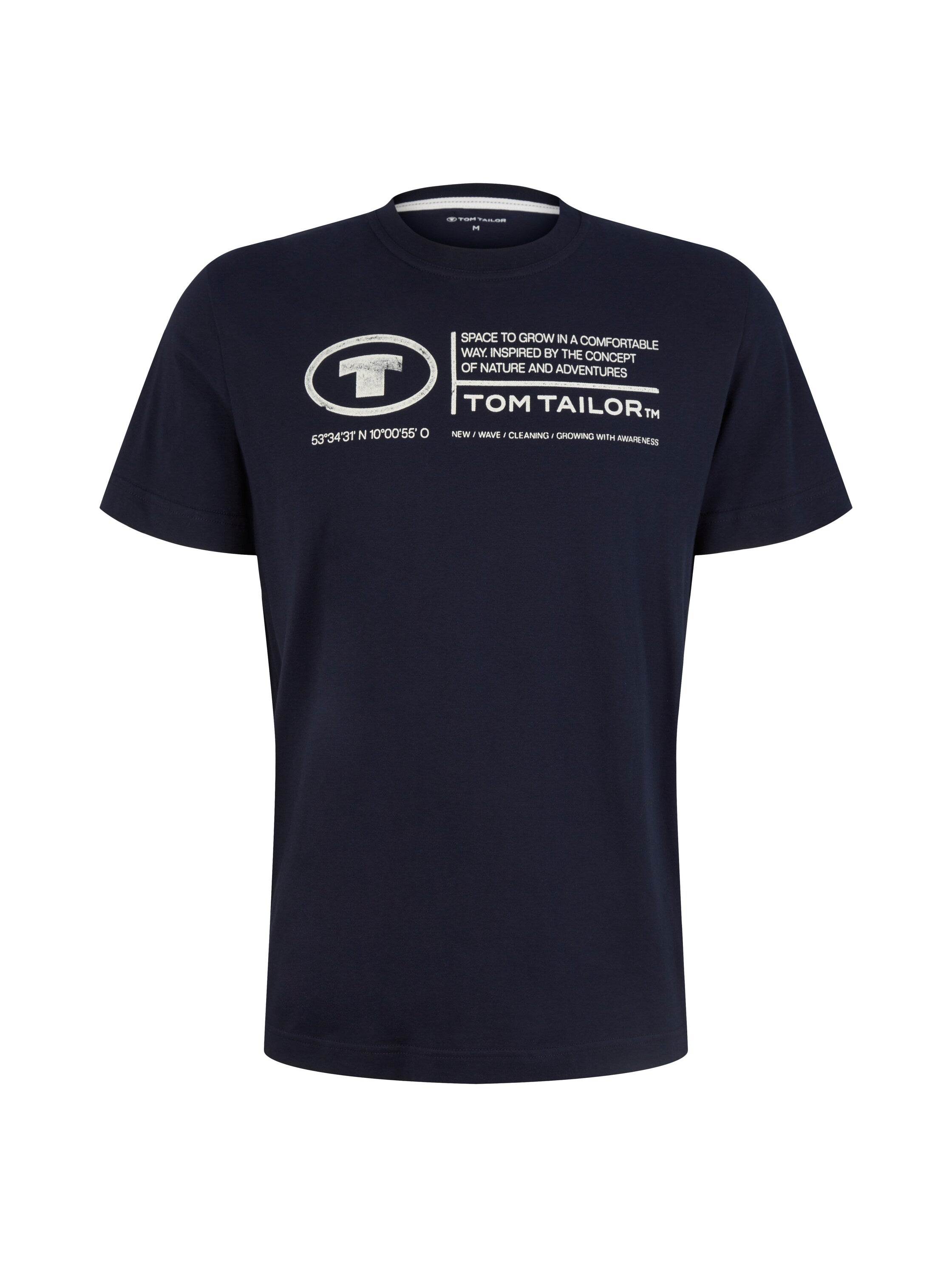 T-Shirt mit Logo Print