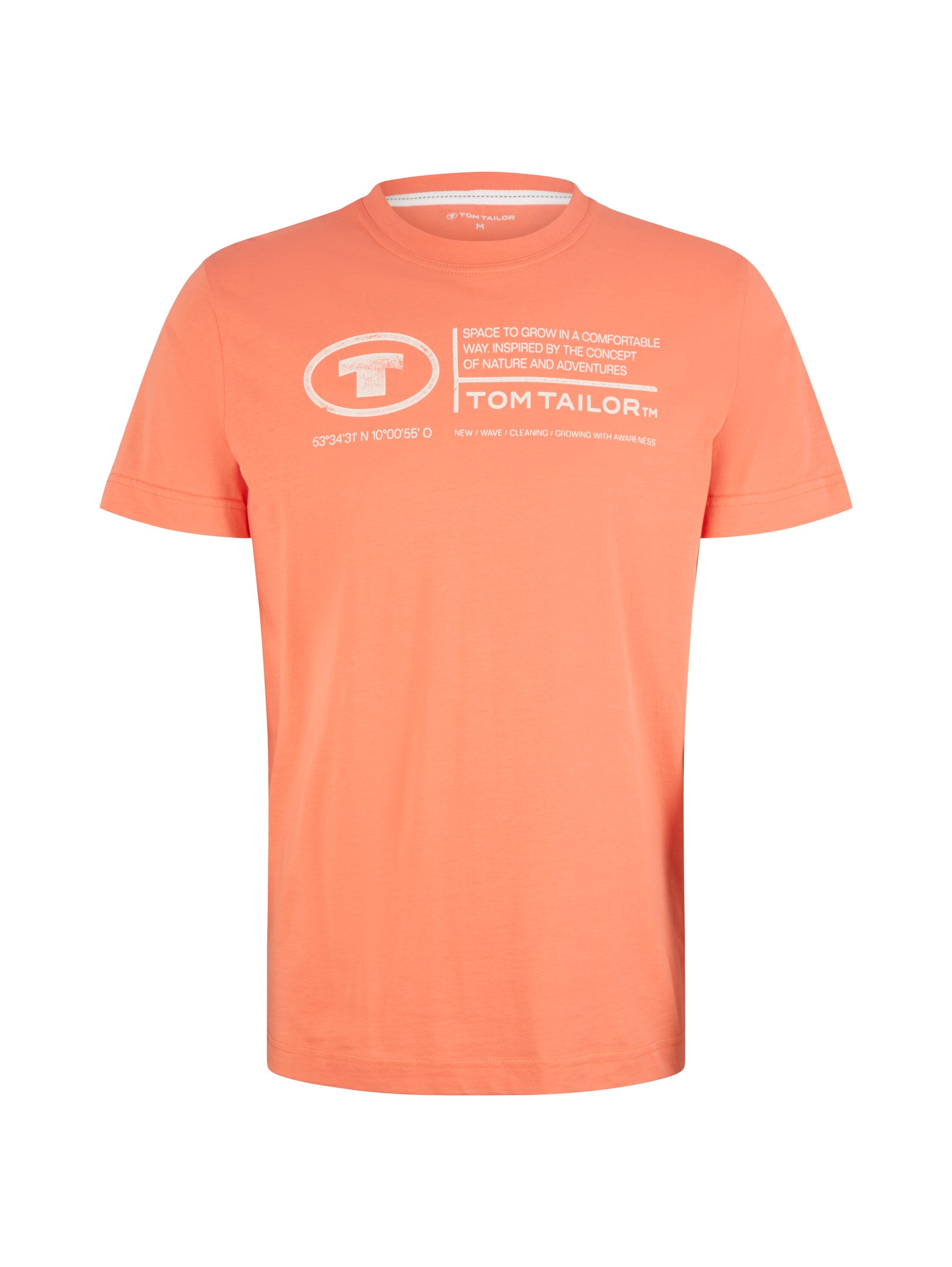 T-Shirt mit Logo Print