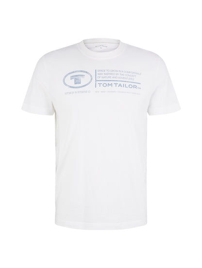 T-Shirt mit Logo Print