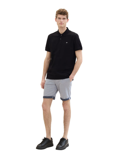 Slim Chino Shorts mit Gürtel