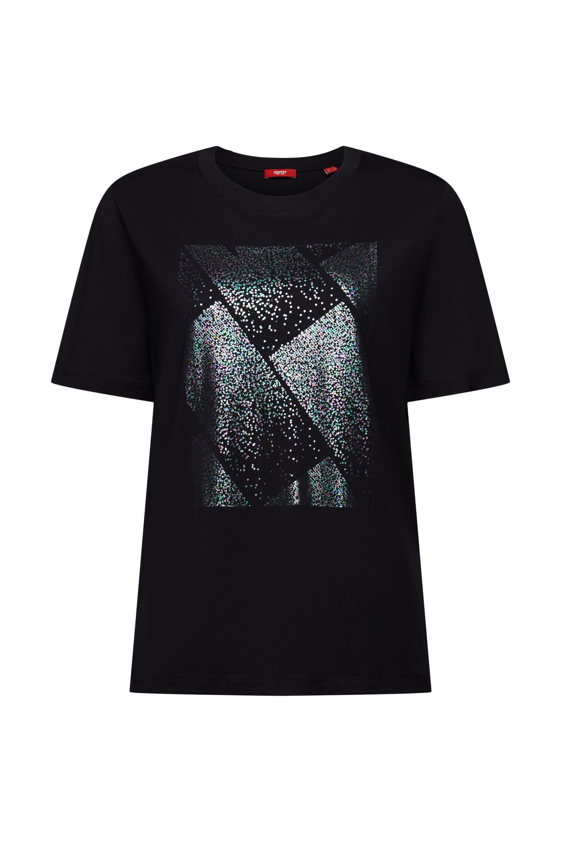 T-Shirt mit holografischem Print