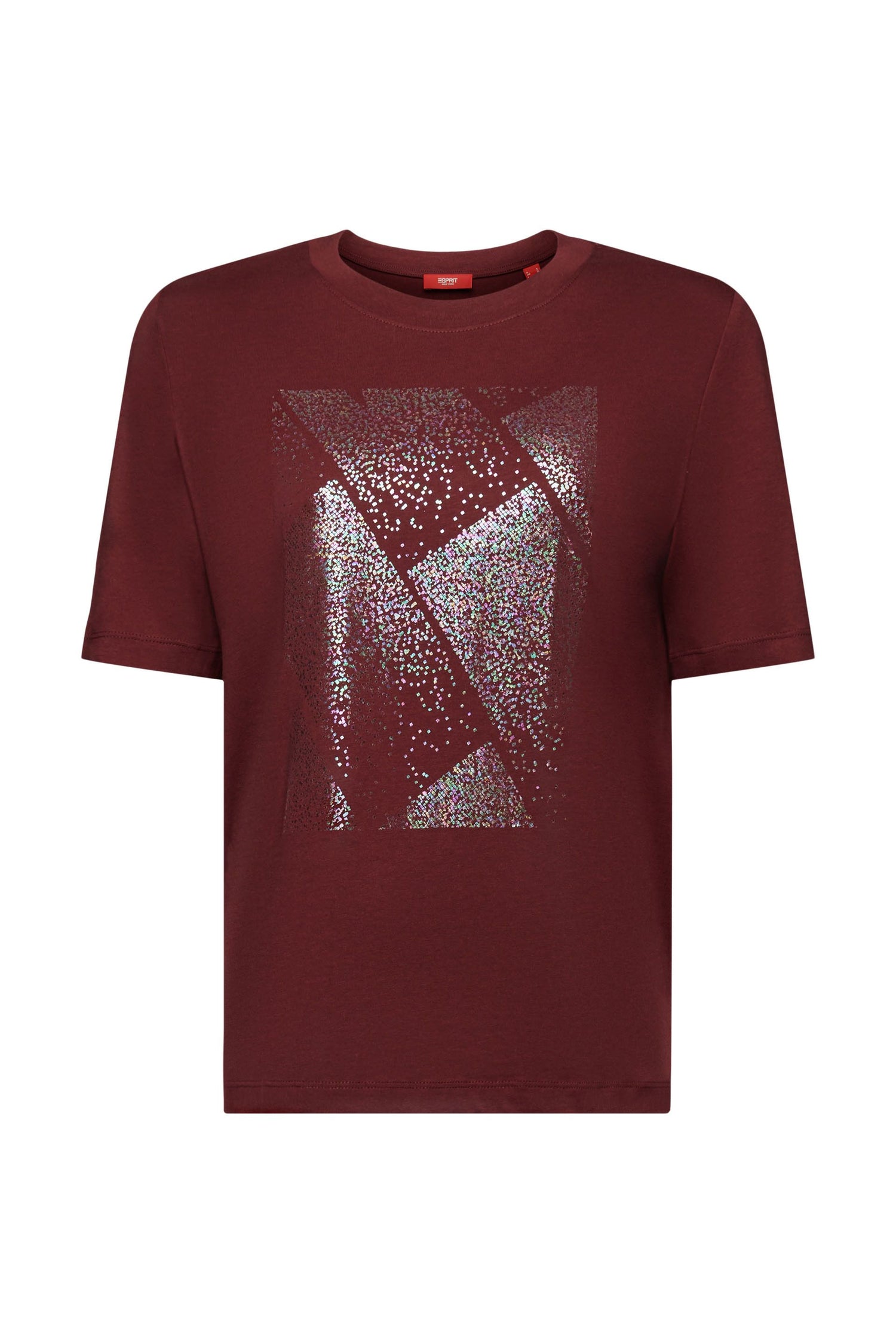 T-Shirt mit holografischem Print