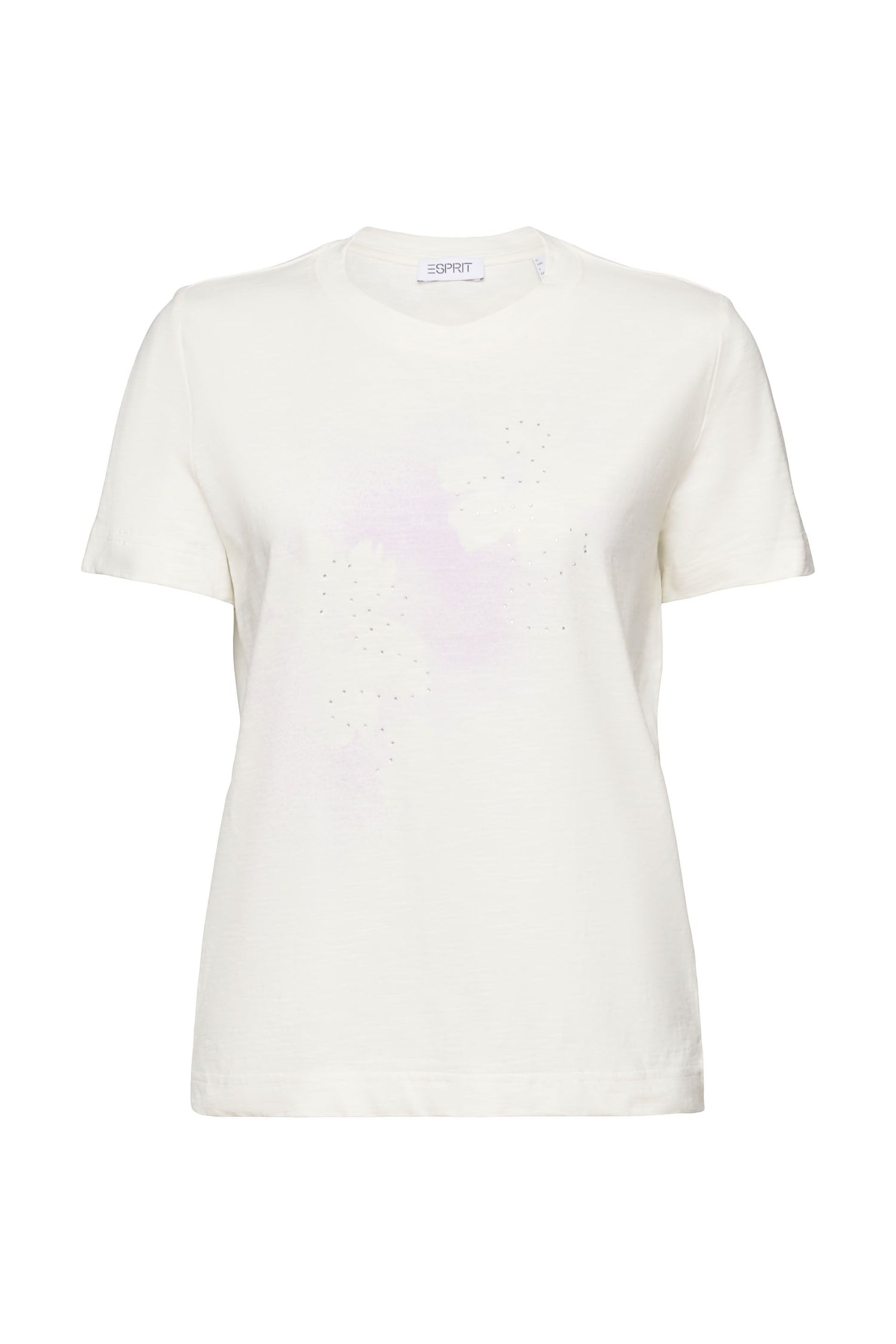 Slub-T-Shirt mit Print