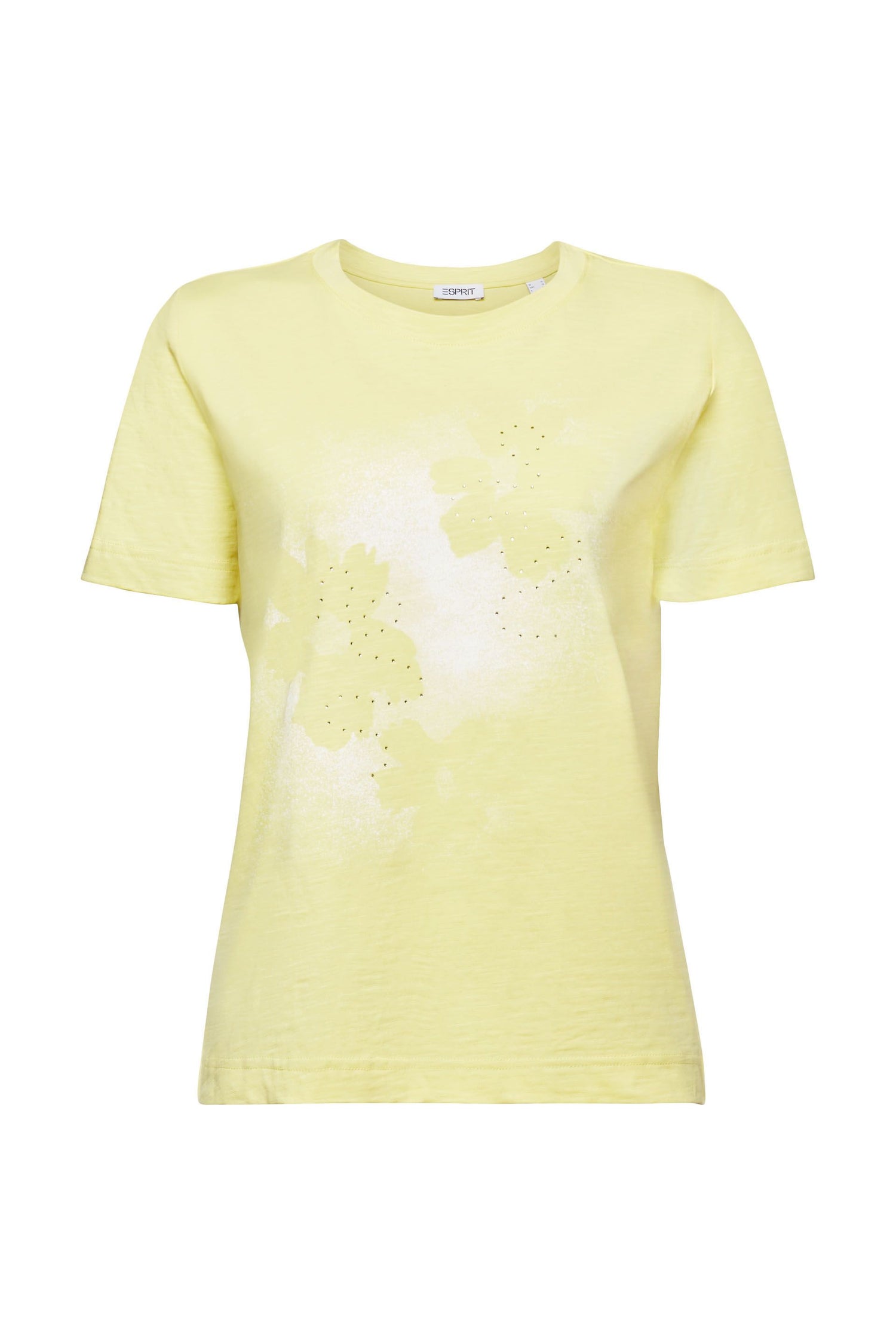 Slub-T-Shirt mit Print