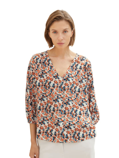 Bluse mit Print